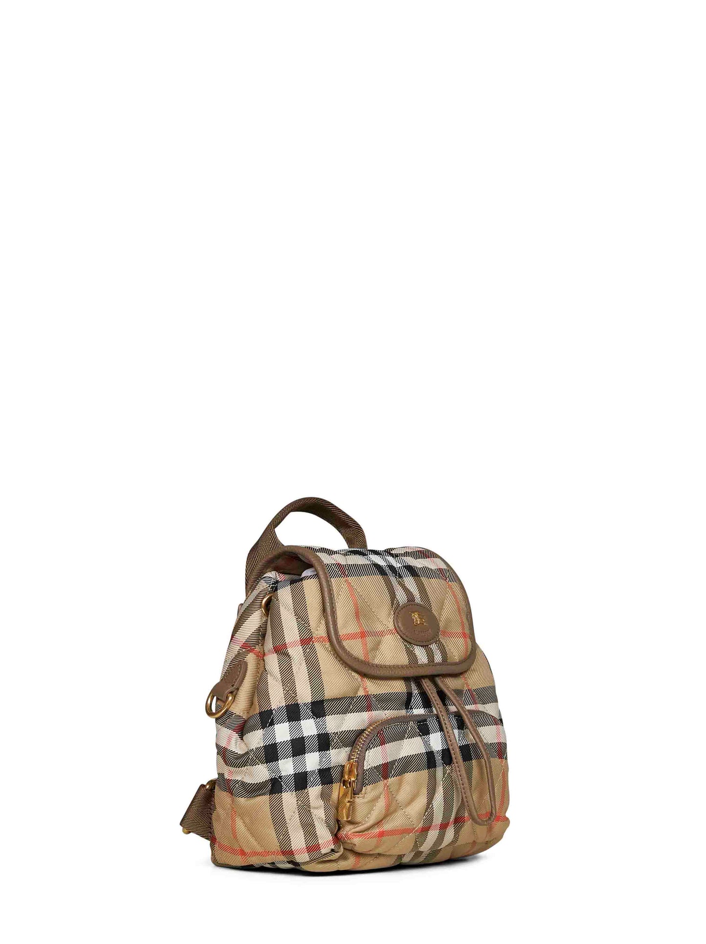 Burberry Women Sand Beige Horseshoe Mini Backpack BURBERRY