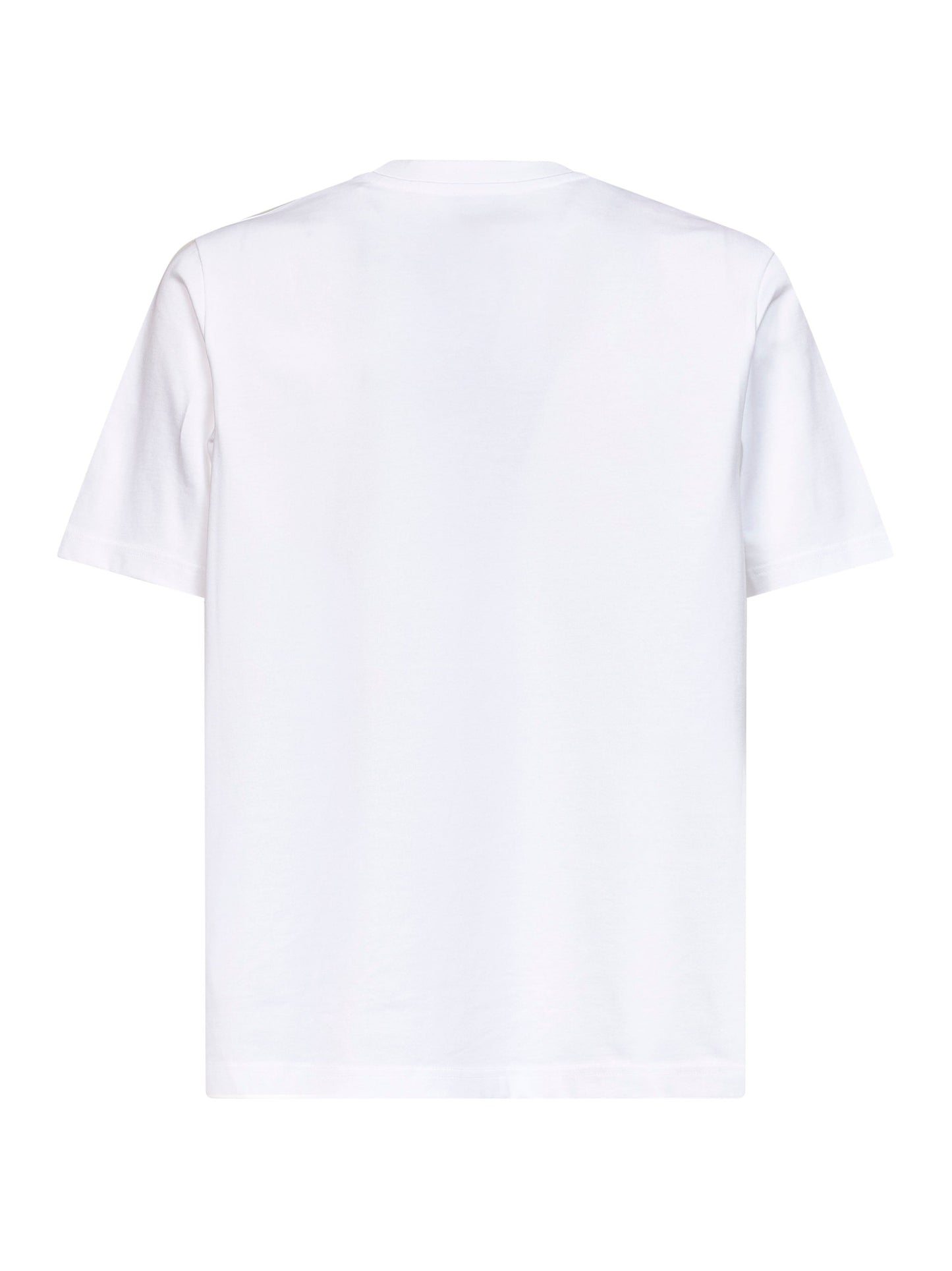 Casablanca Men White Cotton Jersey Casablanca Diamond Logo T-Shirt CASABLANCA