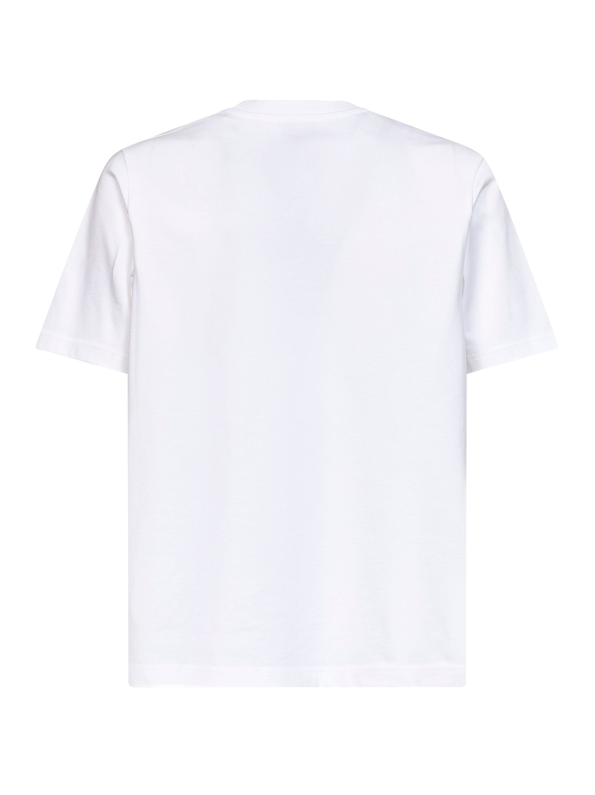Casablanca Men White Cotton Jersey Casablanca Diamond Logo T-Shirt CASABLANCA