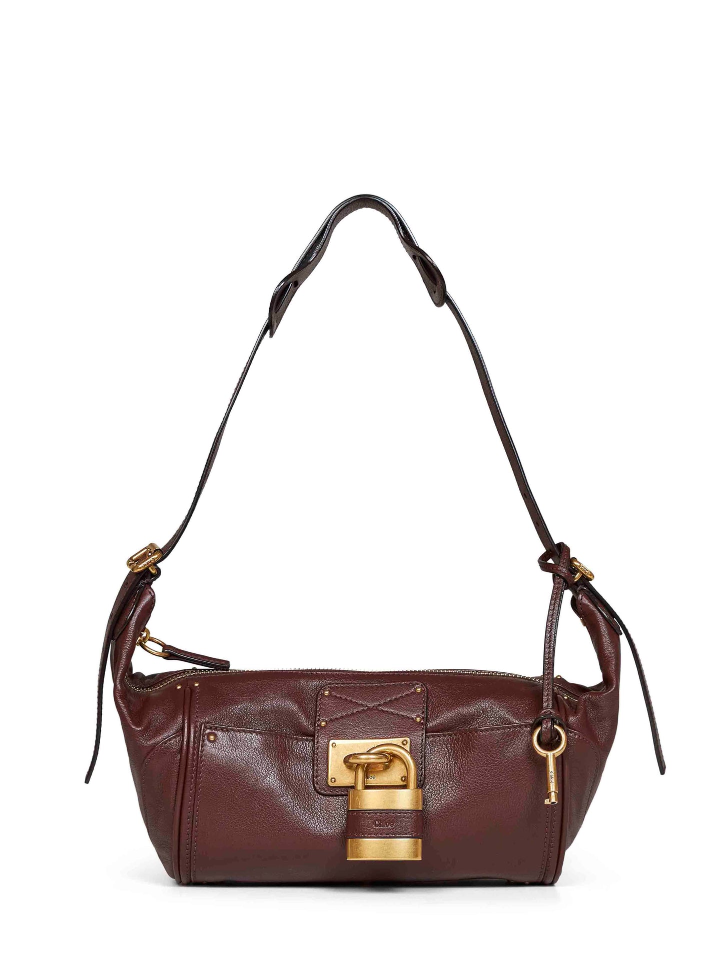 Chloé Women Crafty Brown Paddington Crossbody Bag CHLOE