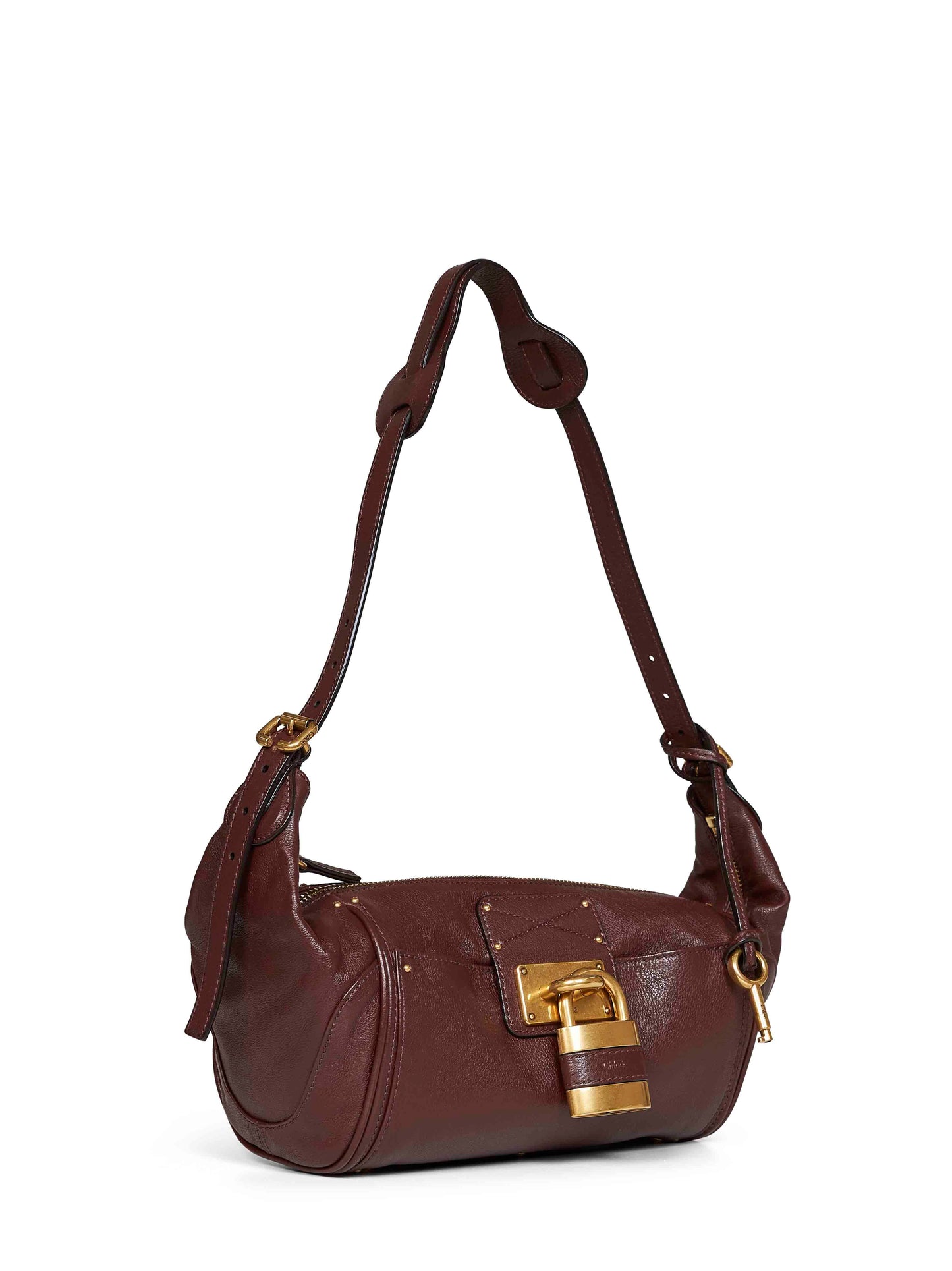 Chloé Women Crafty Brown Paddington Crossbody Bag CHLOE