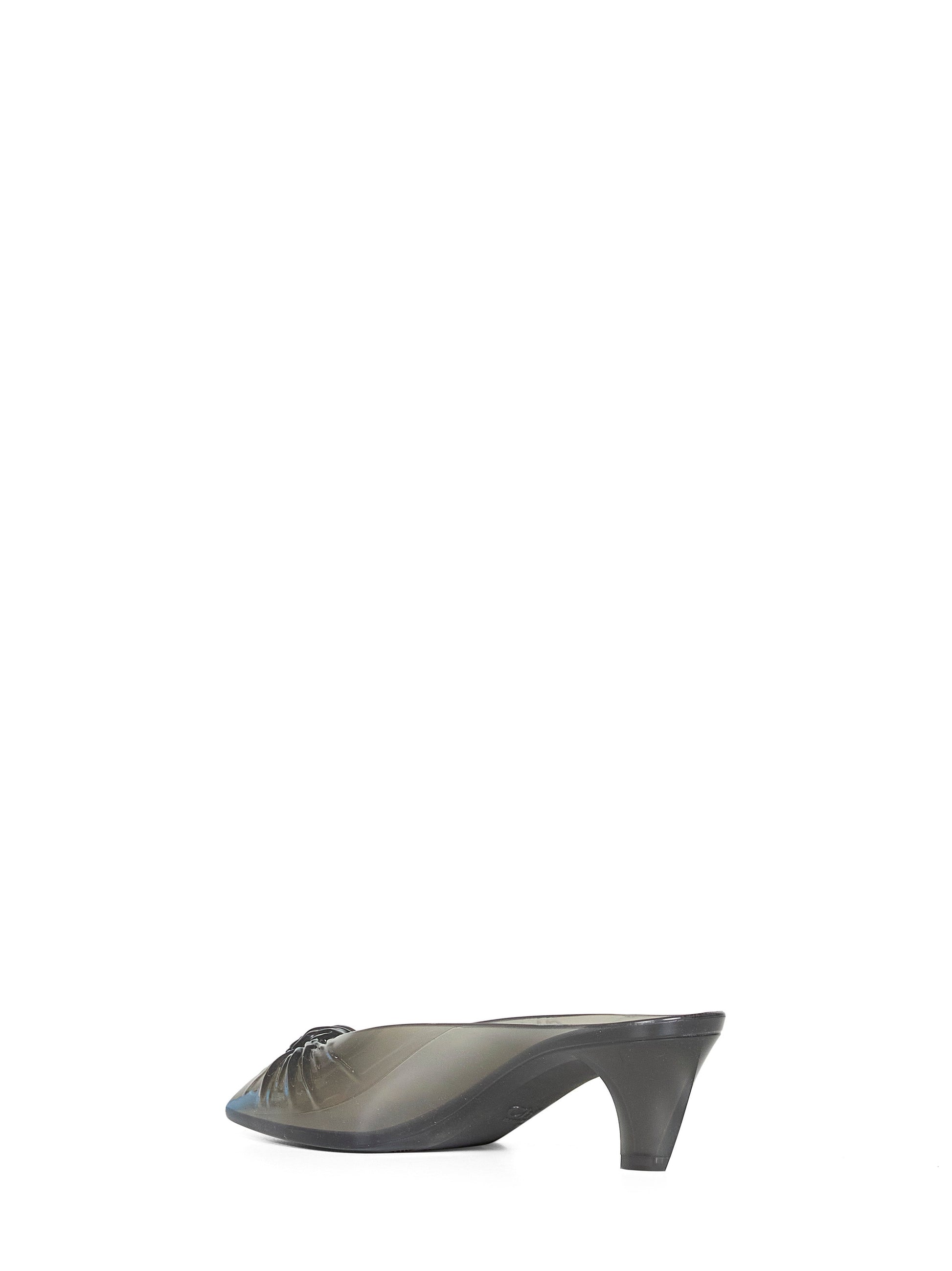 Chloé Women Ash Grey Chloé Jelly Mules CHLOE