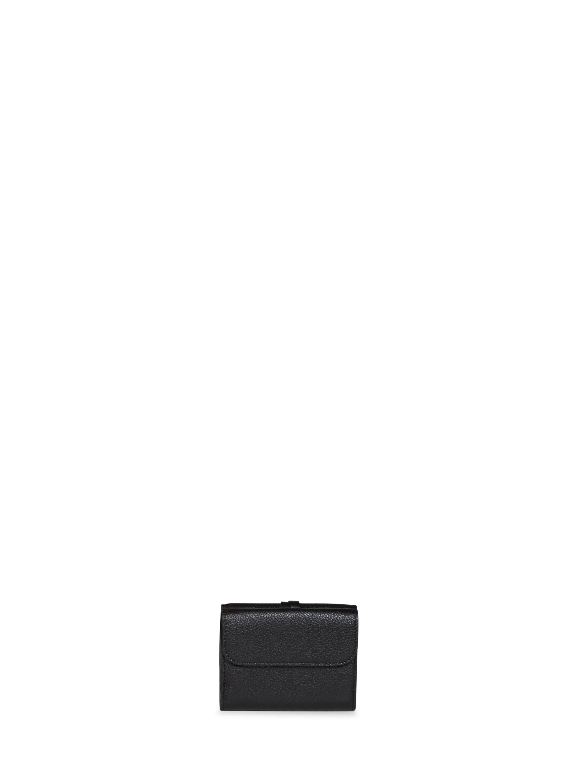 Chloé Women Black Alphabet Small Trifold Wallet CHLOE