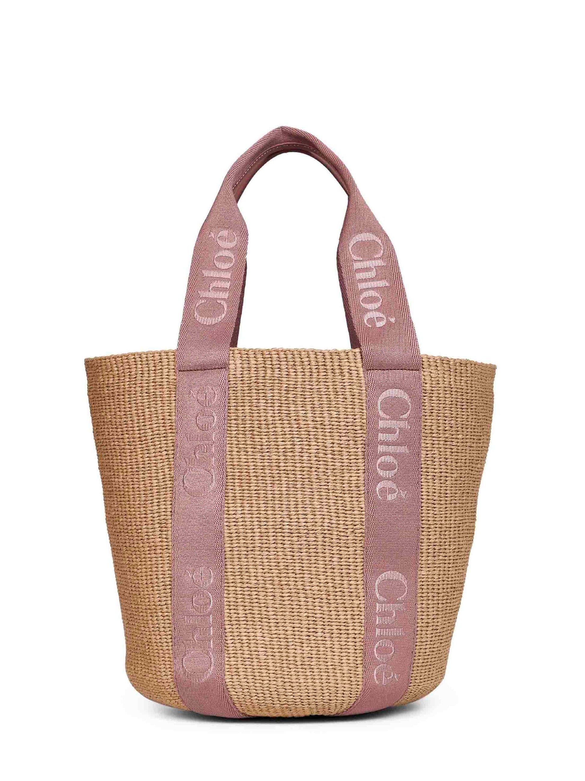 Chloé Women Nougat Woody Large Basket Bag CHLOE