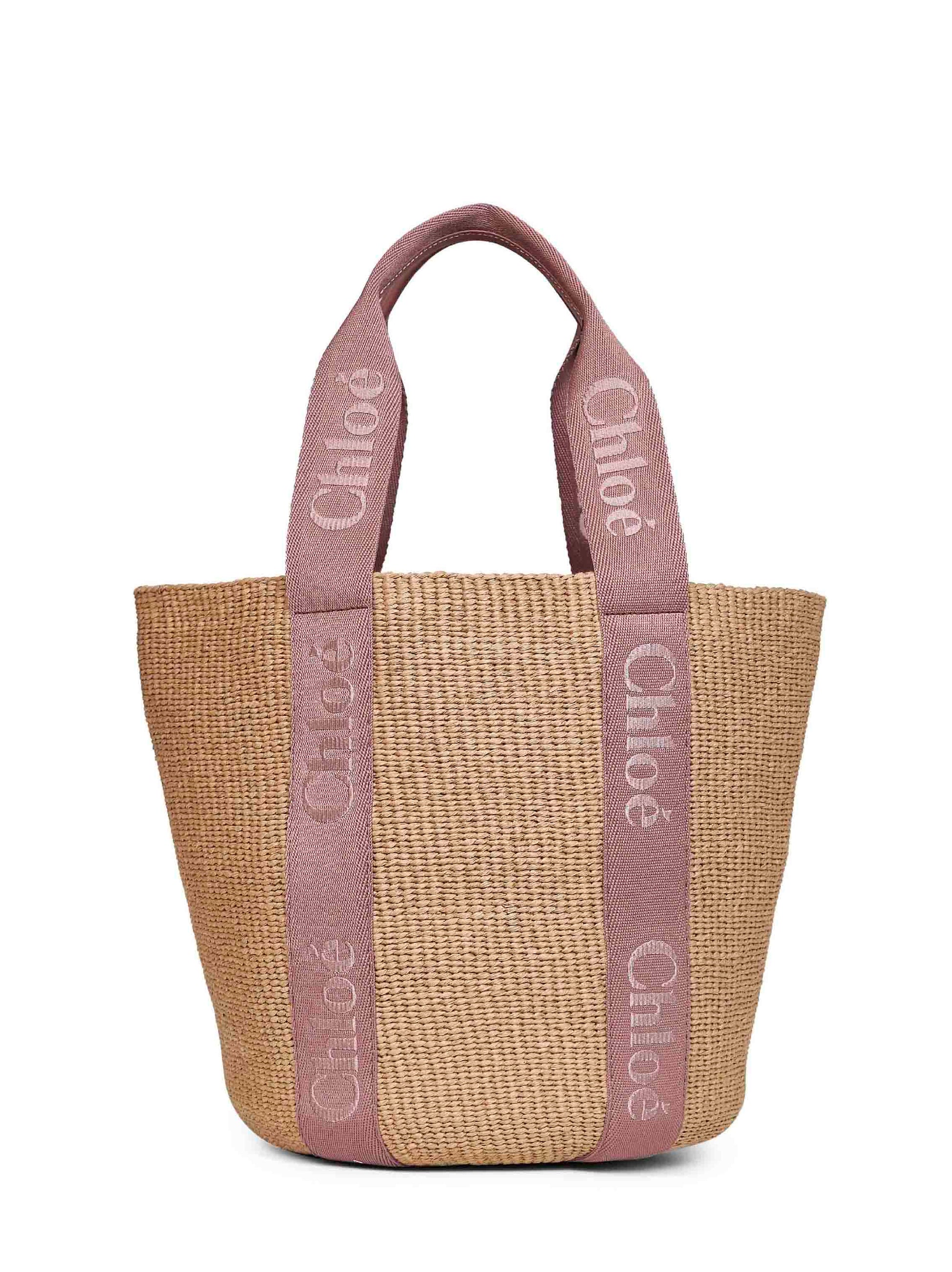 Chloé Women Nougat Woody Large Basket Bag CHLOE