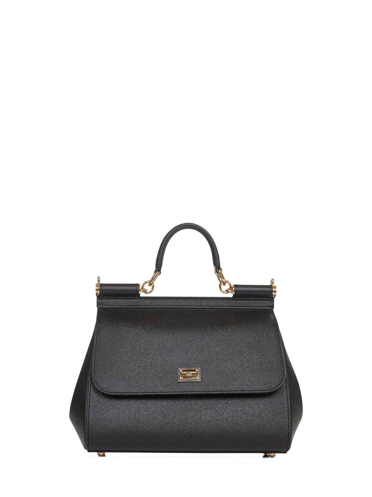 Dolce & Gabbana Women Black Large Sicily Handbag DOLCE & GABBANA