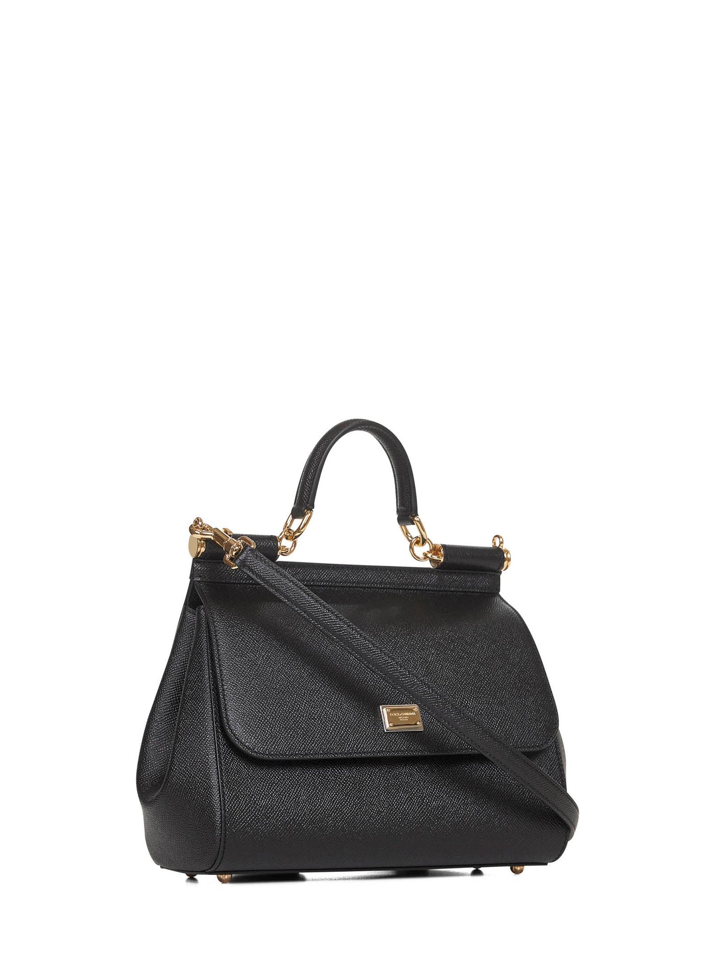 Dolce & Gabbana Women Black Large Sicily Handbag DOLCE & GABBANA