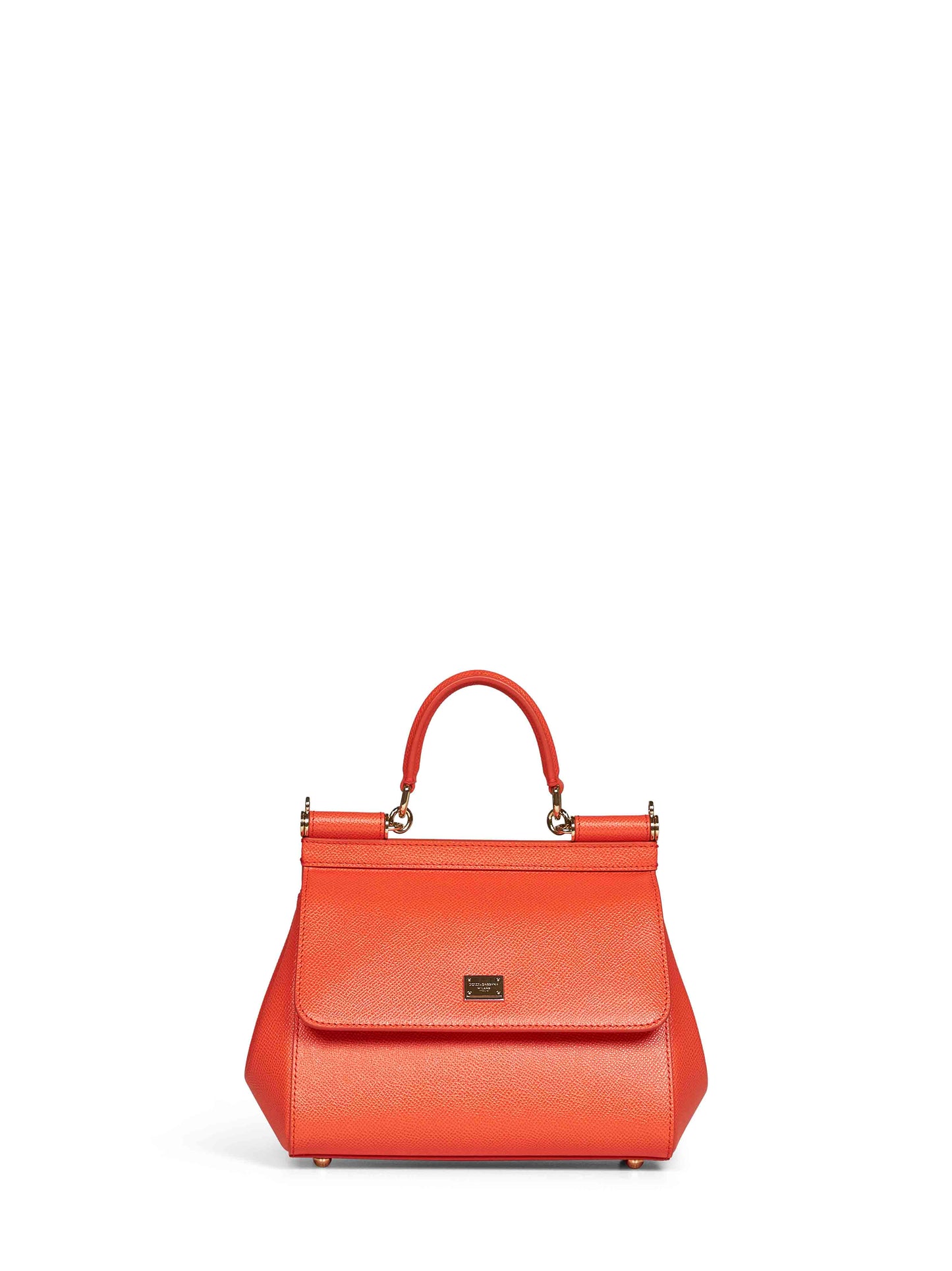 Dolce & Gabbana Women Orange Small Sicily Handbag DOLCE & GABBANA