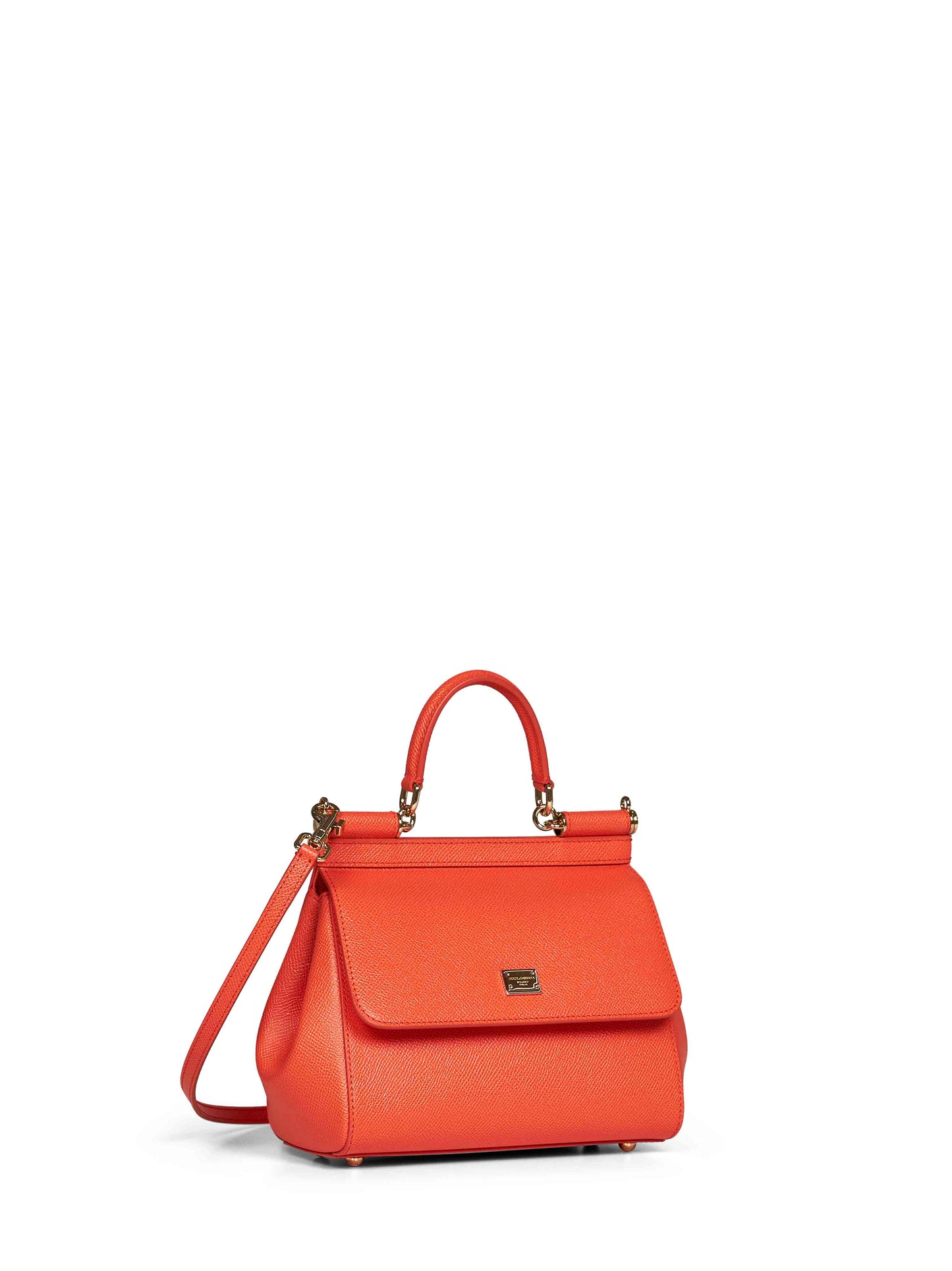 Dolce & Gabbana Women Orange Small Sicily Handbag DOLCE & GABBANA