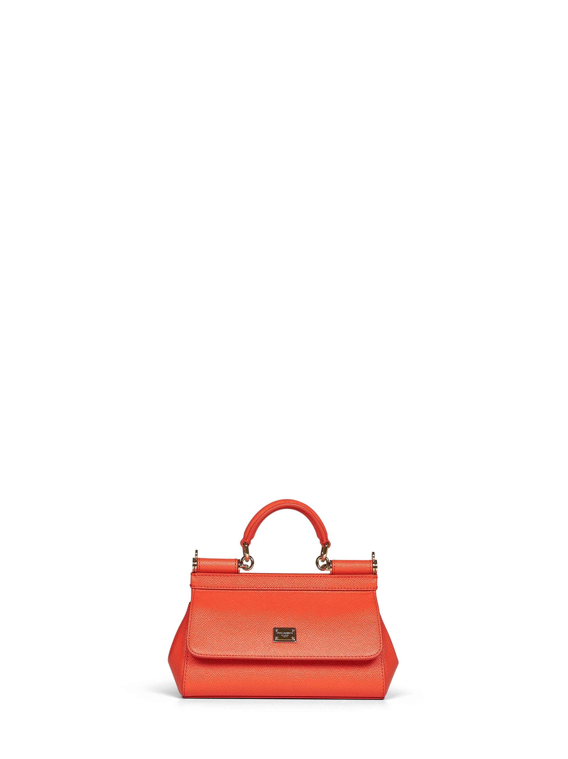 Dolce & Gabbana Women Orange Mini Sicily Handbag DOLCE & GABBANA