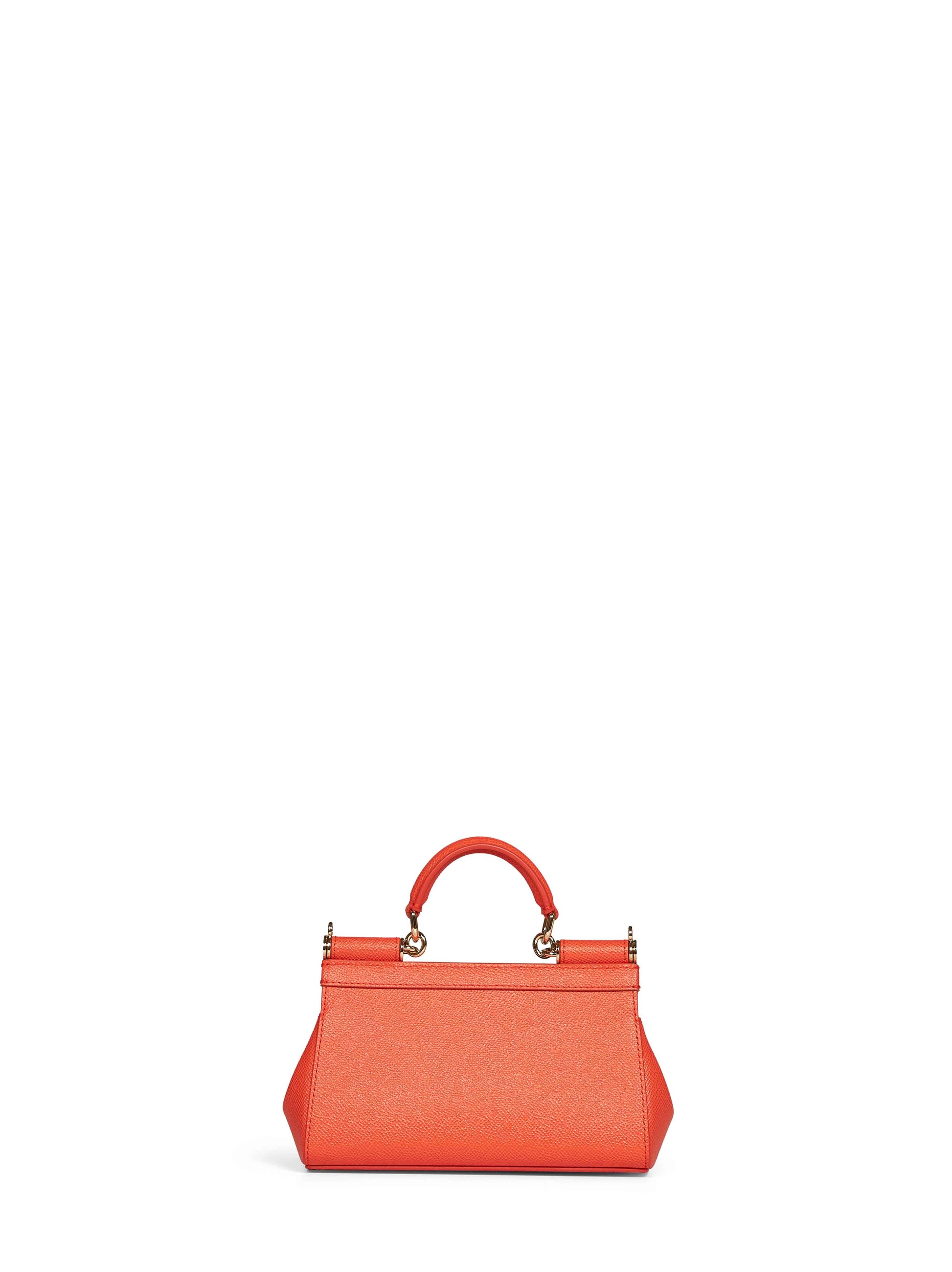 Dolce & Gabbana Women Orange Mini Sicily Handbag DOLCE & GABBANA