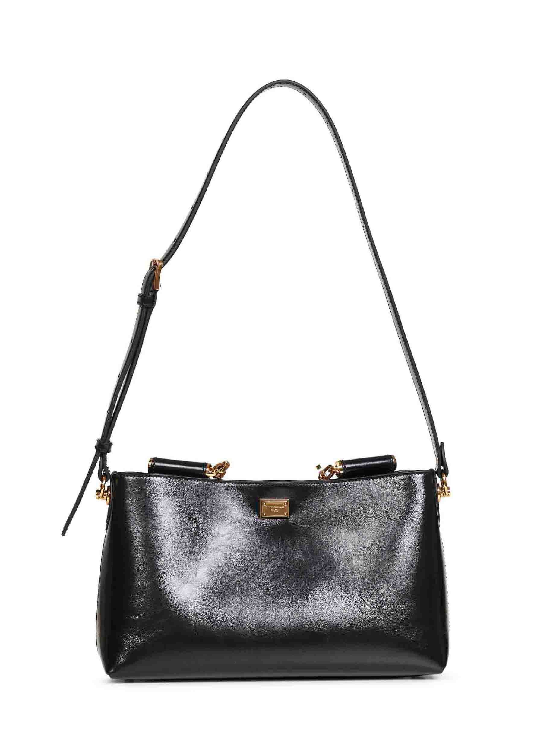 Dolce & Gabbana Women Black Handbag With Shoulder Strap DOLCE & GABBANA