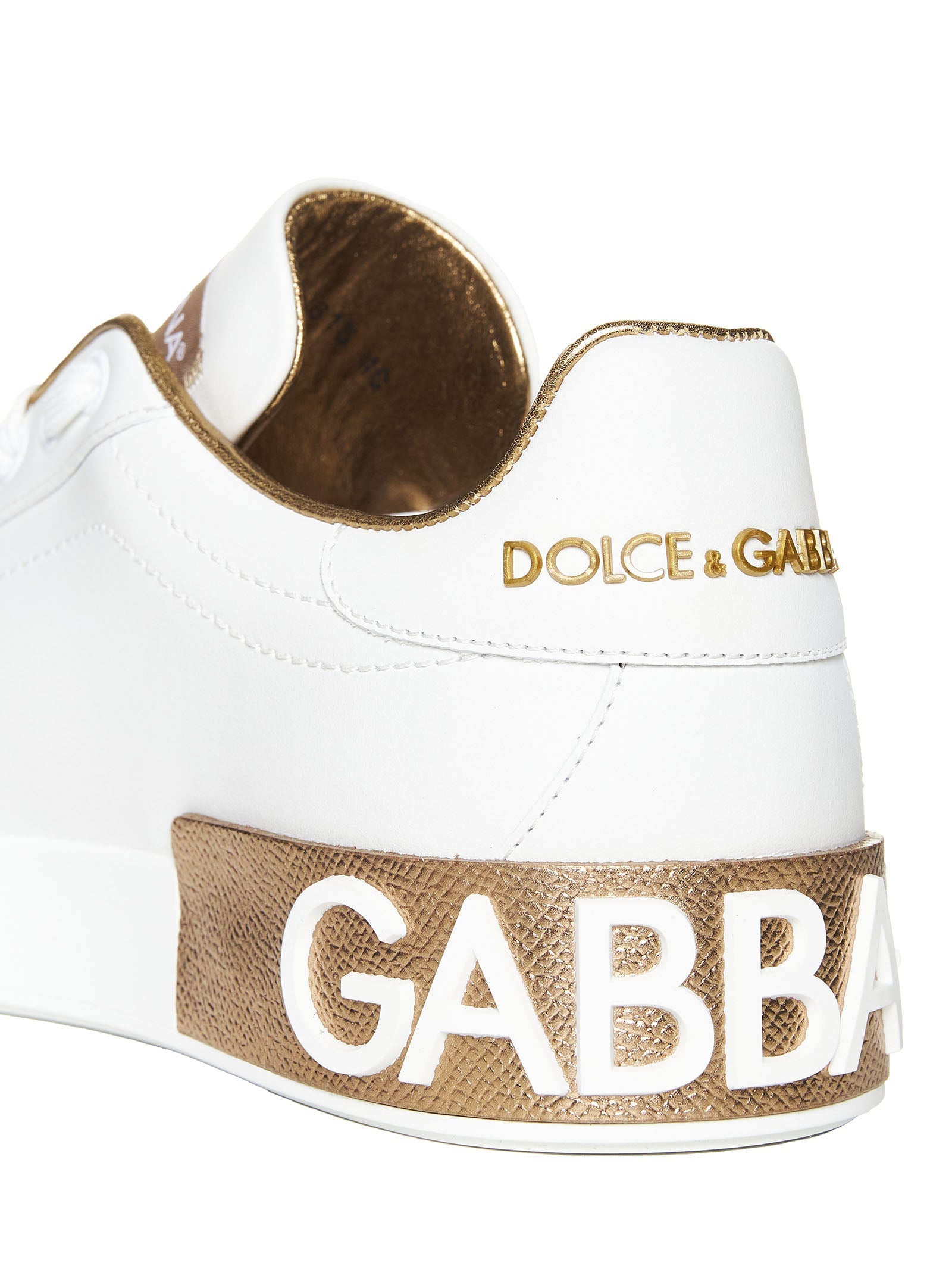 Dolce & Gabbana Women Portofino Sneaker In Calfskin DOLCE & GABBANA