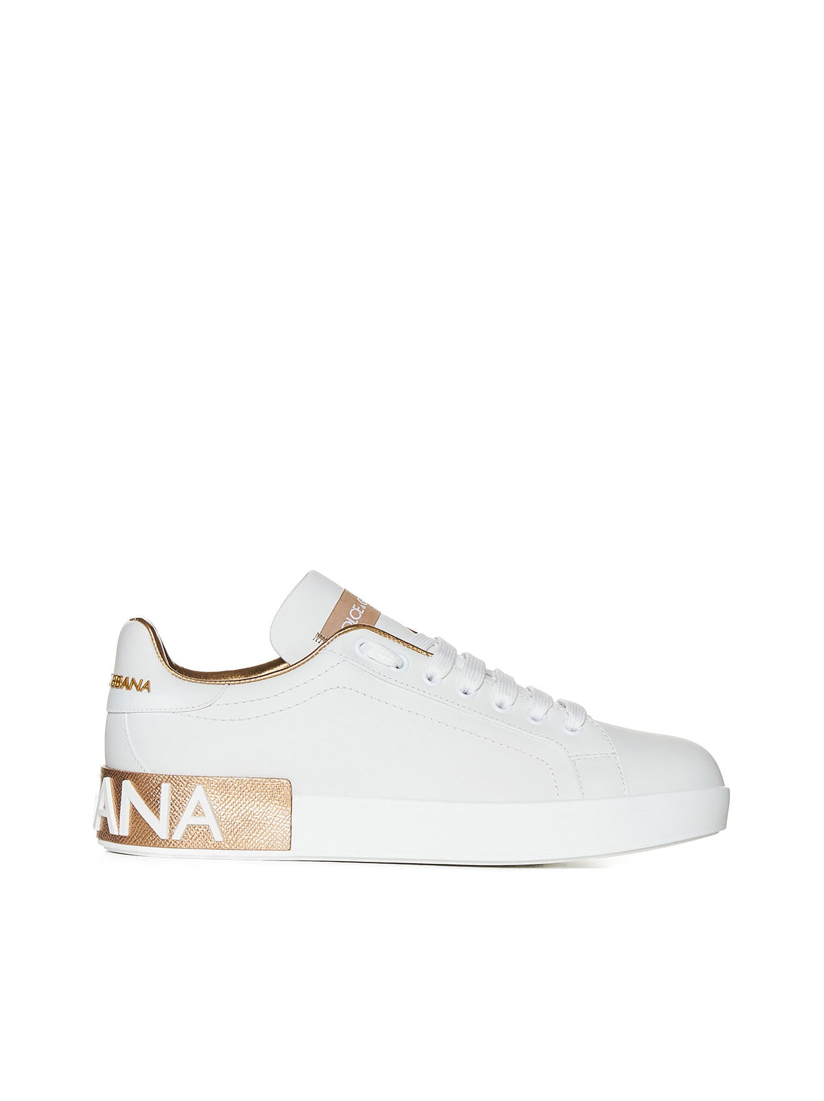 Dolce & Gabbana Women Portofino Sneaker In Calfskin DOLCE & GABBANA