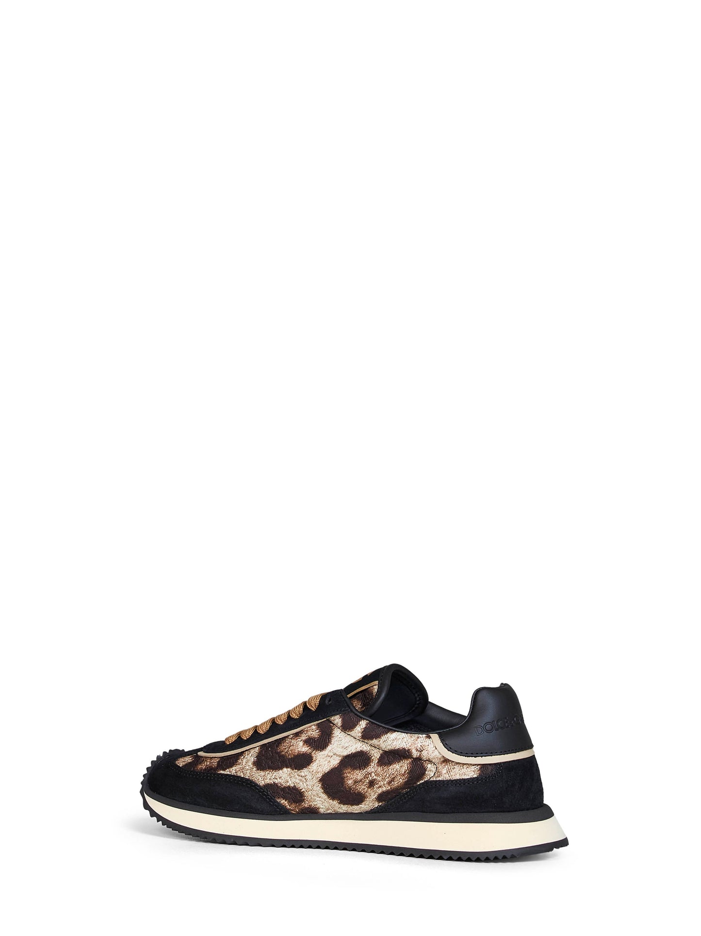 Dolce & Gabbana Women Leo-Print Fabric Dg Cushion Sneakers DOLCE & GABBANA