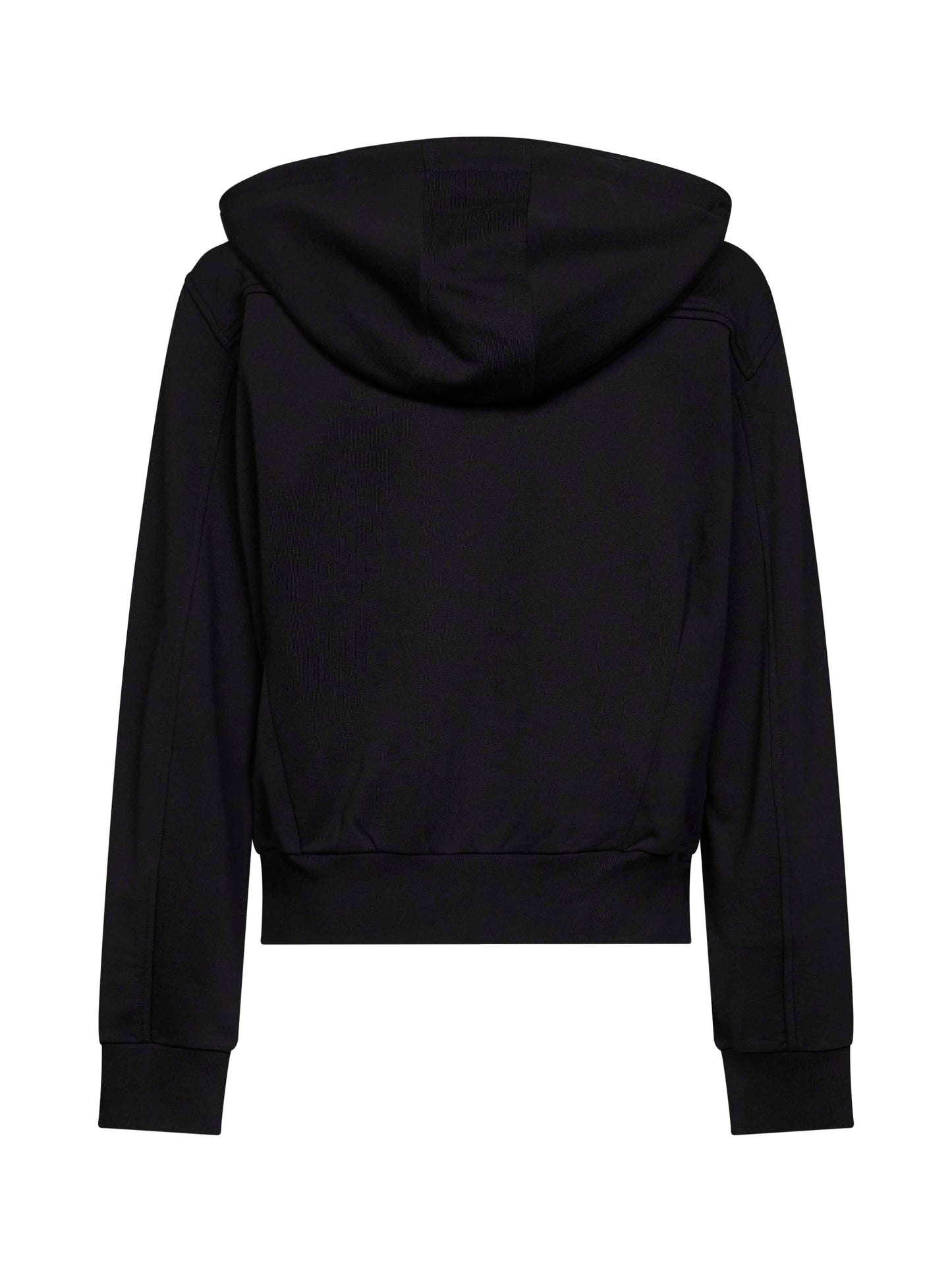 Dries Van Noten Men Black Wool Harrino Zip-Up Hoodie DRIES VAN NOTEN
