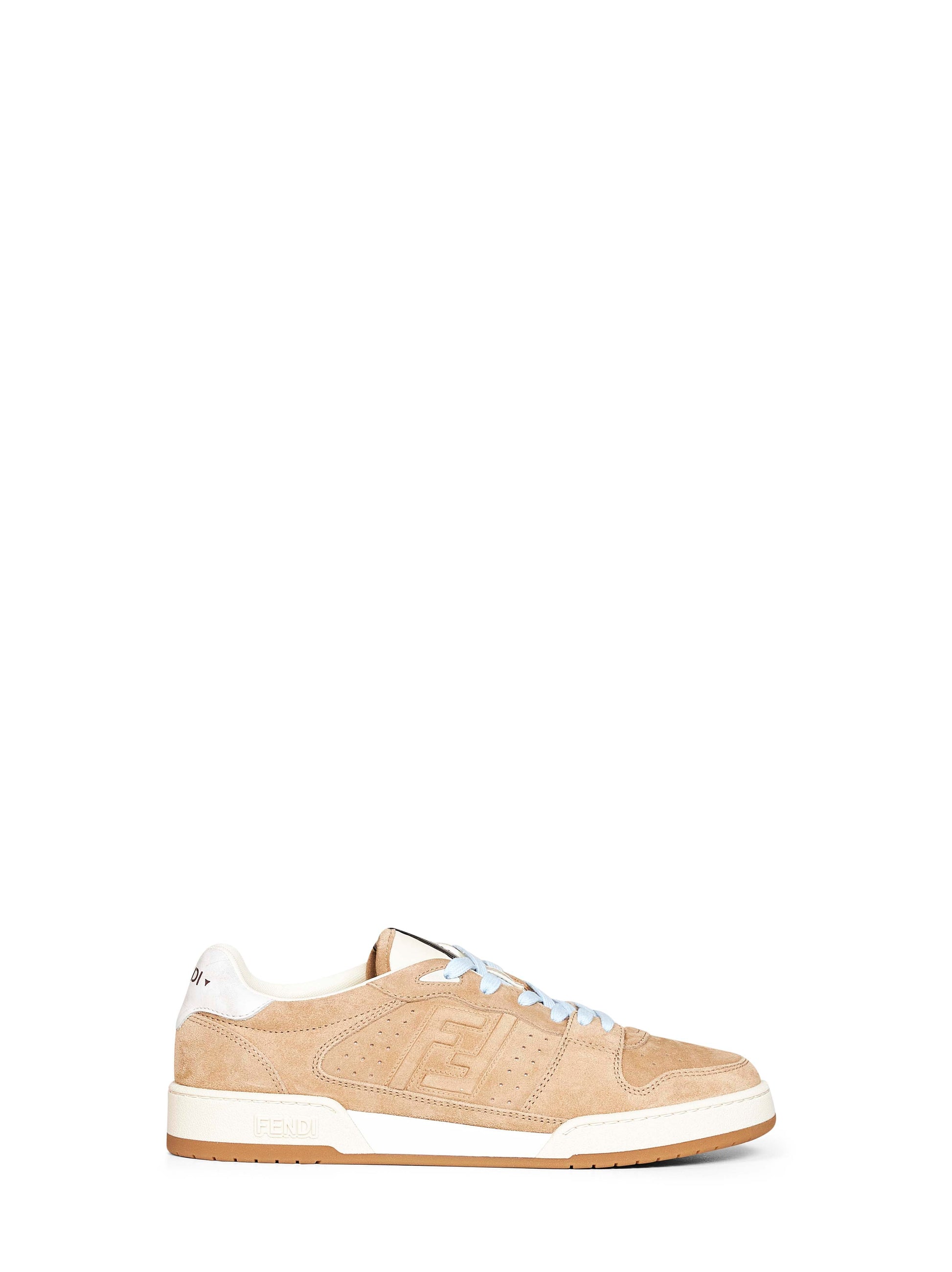 Fendi Men Beige Match Low-Top Sneakers FENDI