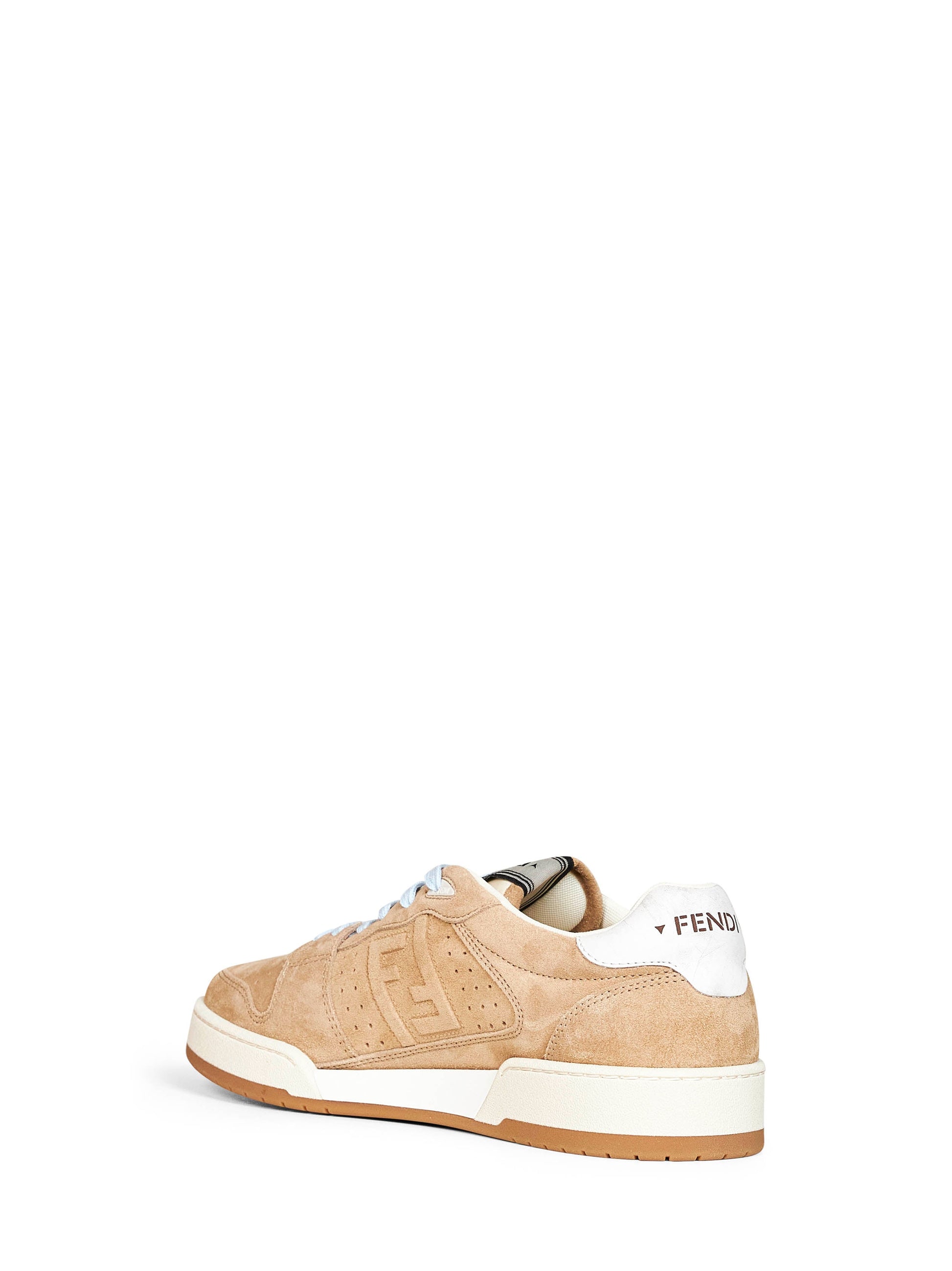 Fendi Men Beige Match Low-Top Sneakers FENDI