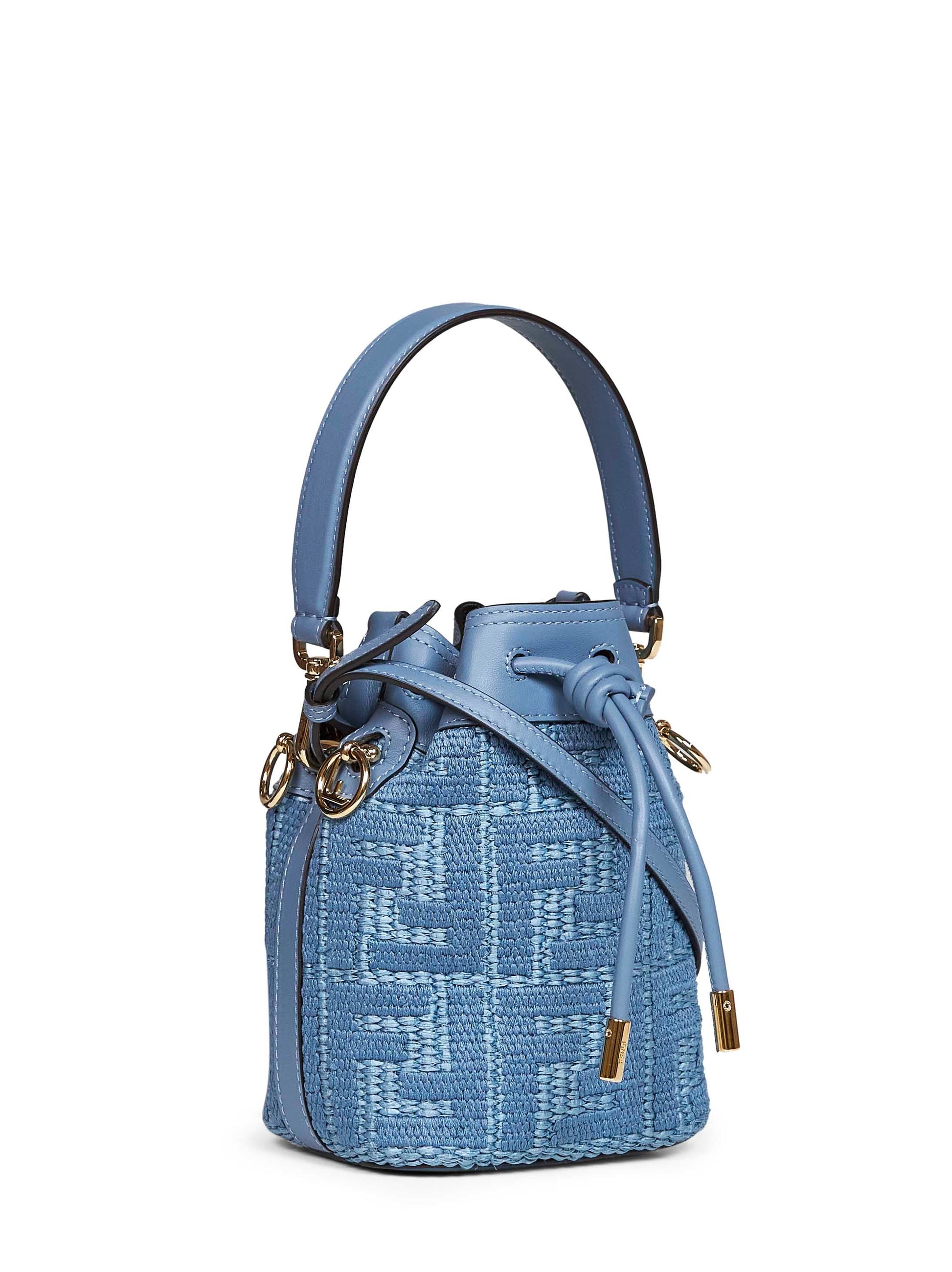 Fendi Women Blue Mon Tresor Mini Bag FENDI