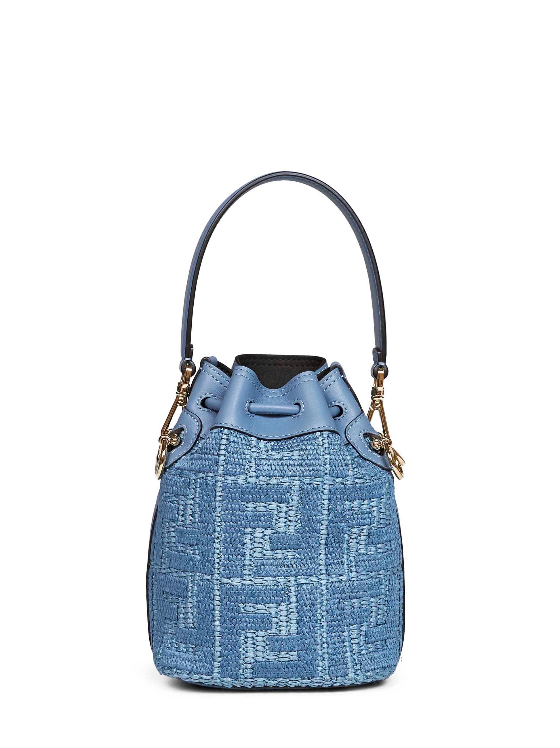 Fendi Women Blue Mon Tresor Mini Bag FENDI