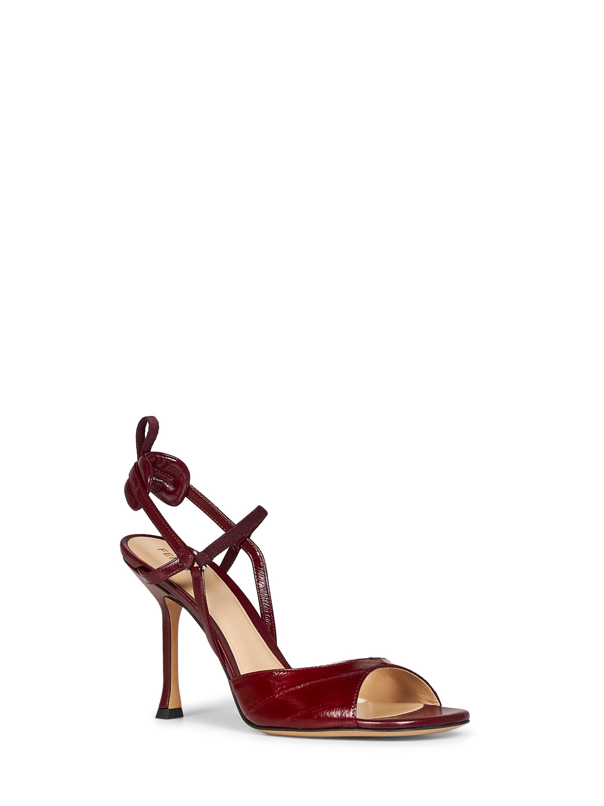 Fendi Women Burgundy Very Colibrì Sandals FENDI