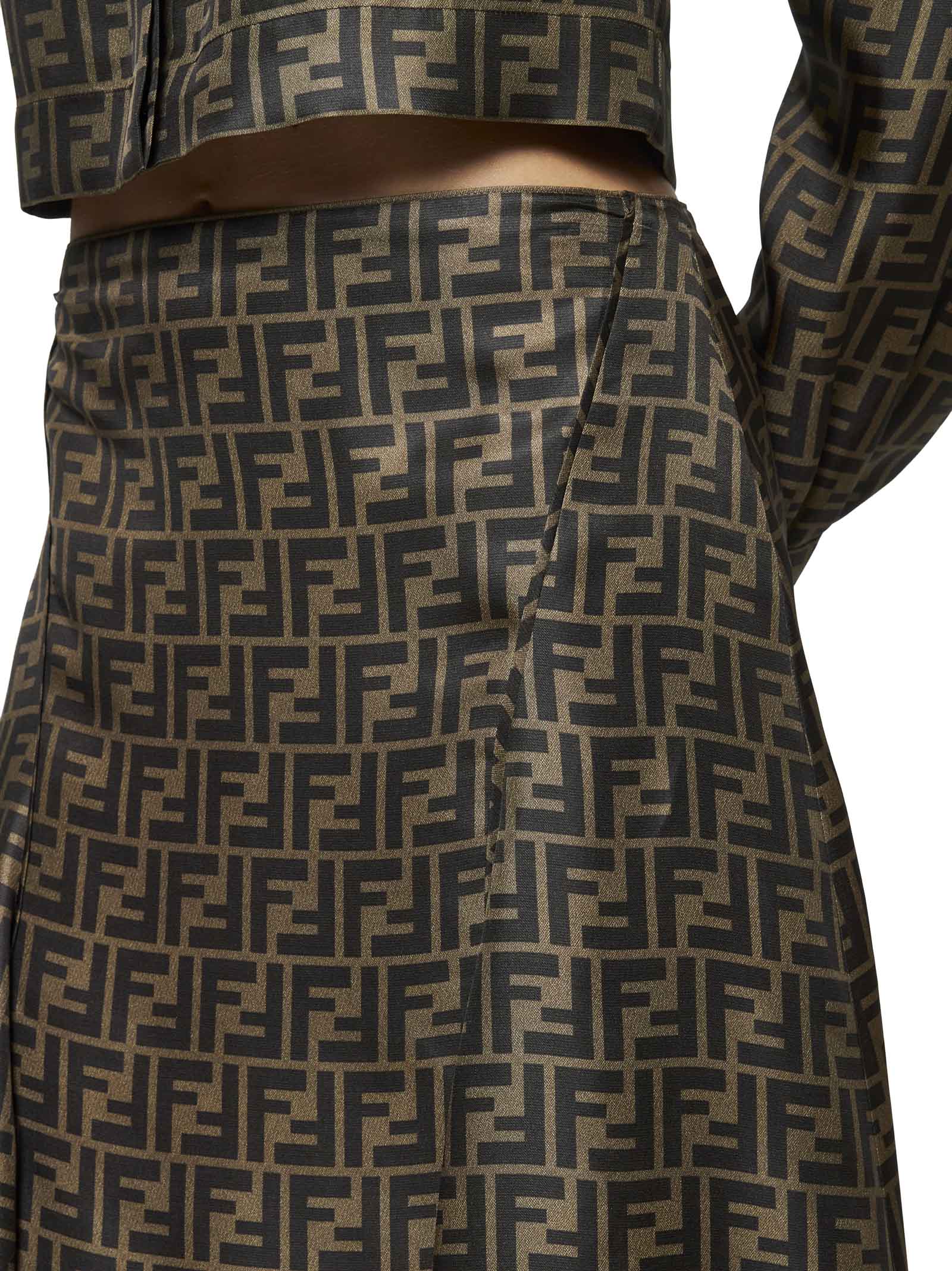 Fendi Women Ff Maxi Skirt FENDI