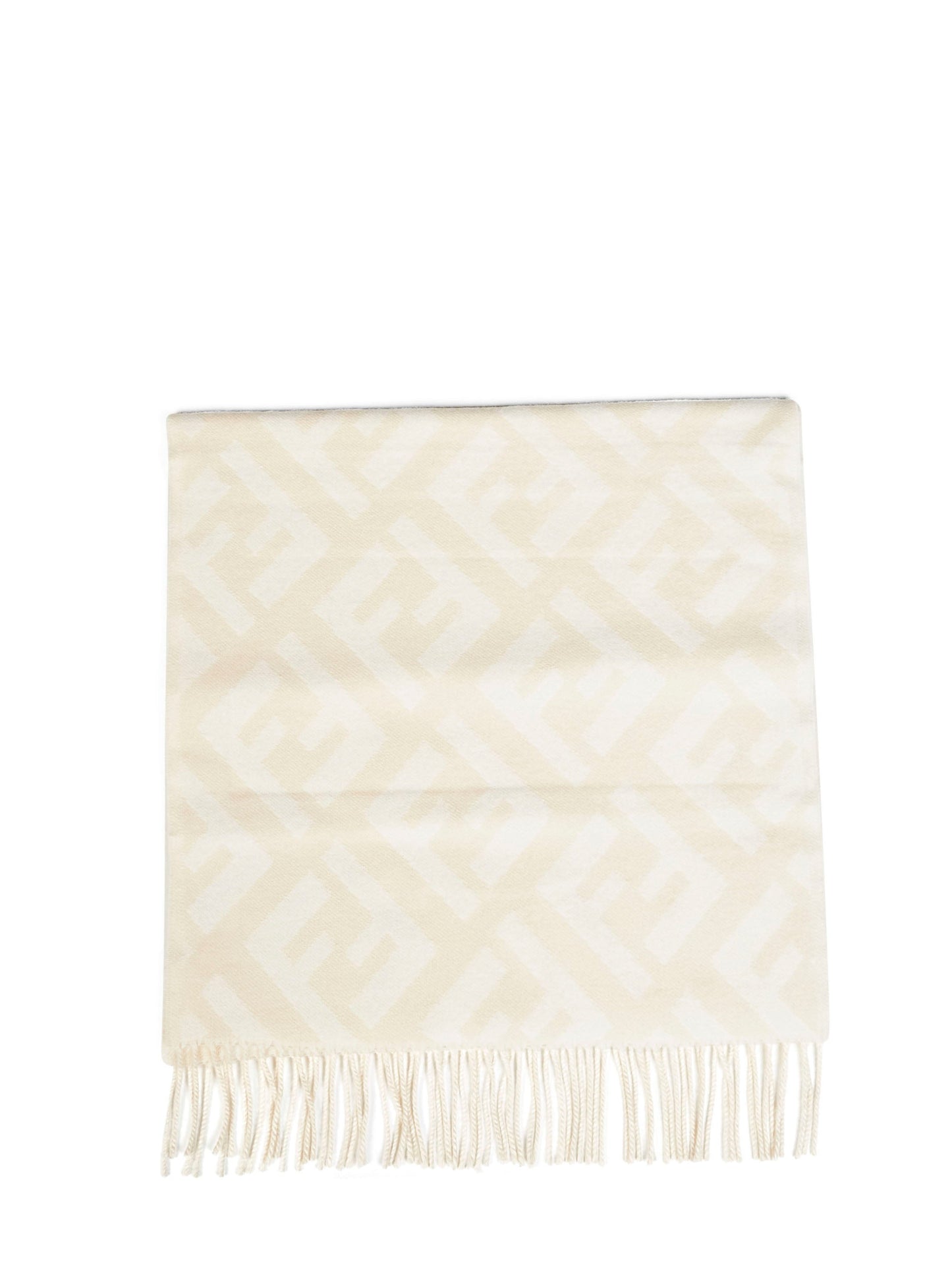 Fendi Silk Women Camelia Cashmere Ff Scarf FENDI