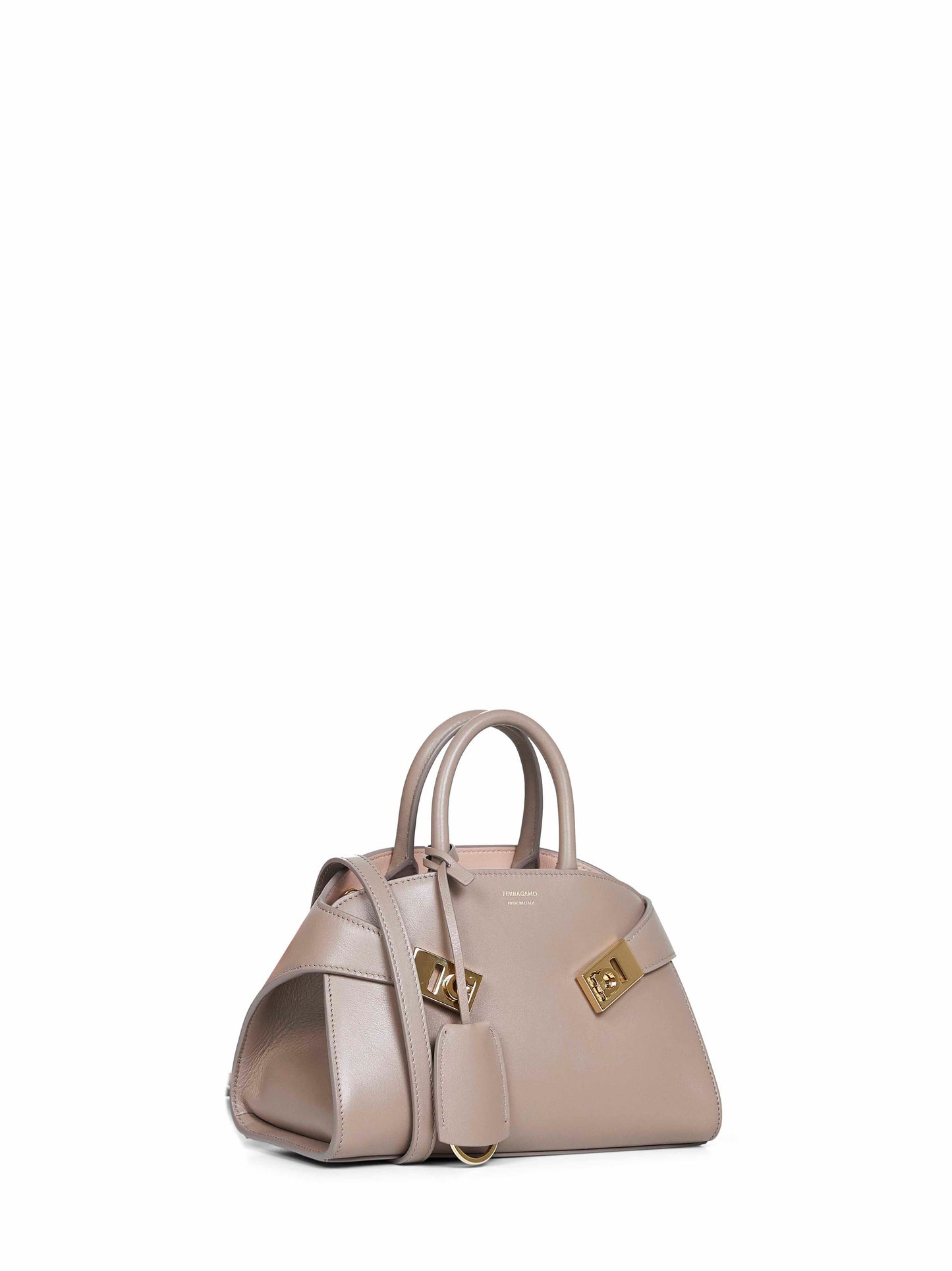 Ferragamo Women Warm Taupe Hug Xs Mini Bag FERRAGAMO