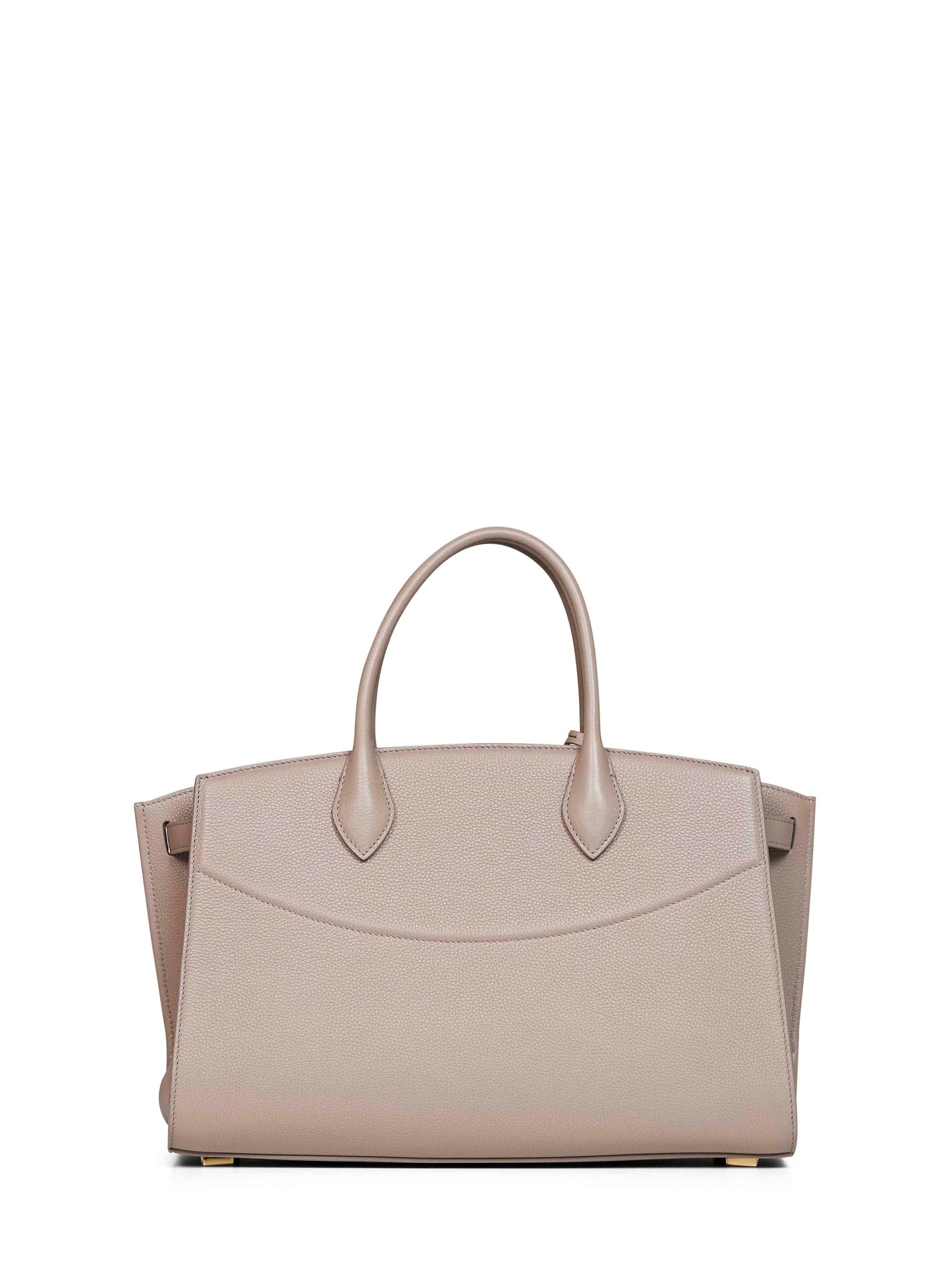 Ferragamo Women Warm Taupe New Ferragamo Studio Soft Bag (L) Handbag FERRAGAMO