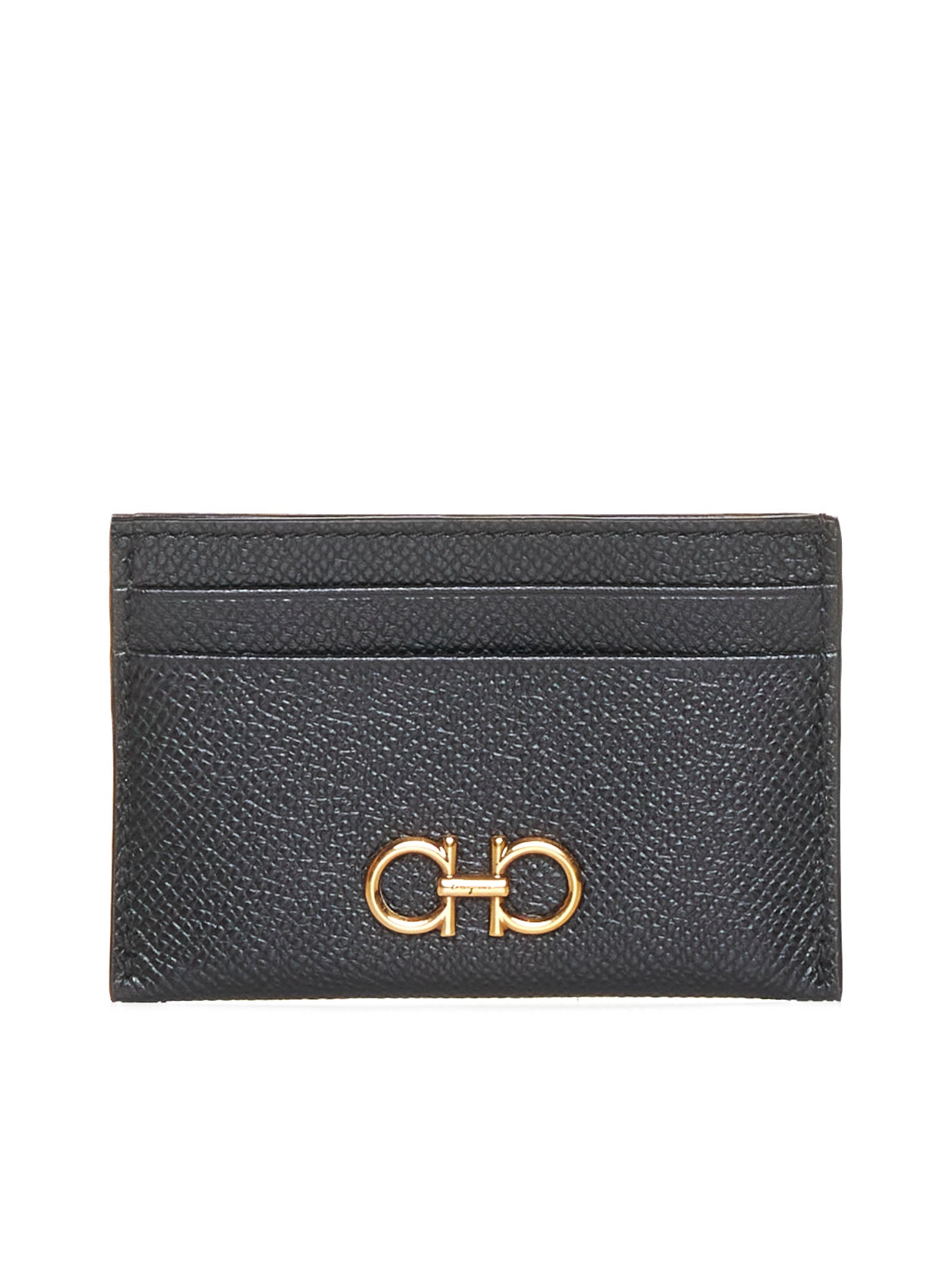 Ferragamo Women Gancini Leather Card Holder FERRAGAMO