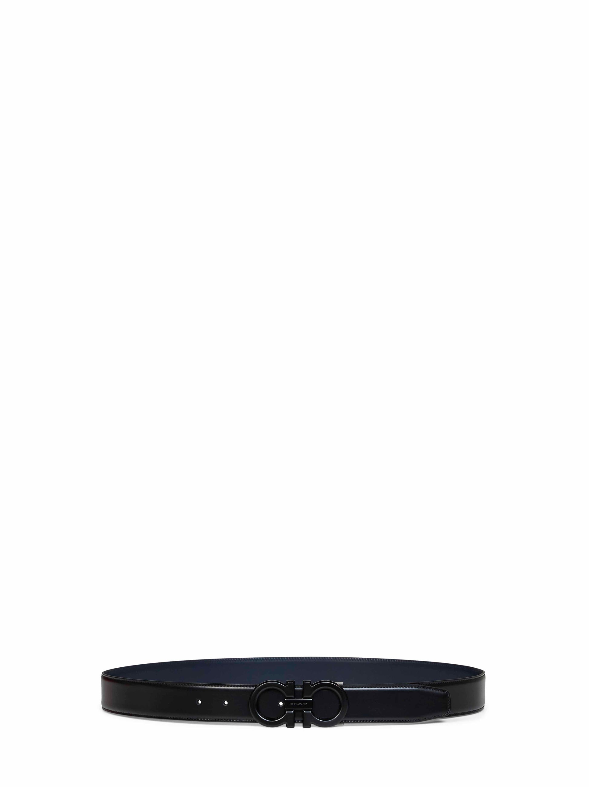 Ferragamo Men Two-Tone Gancini Reversible Belt FERRAGAMO