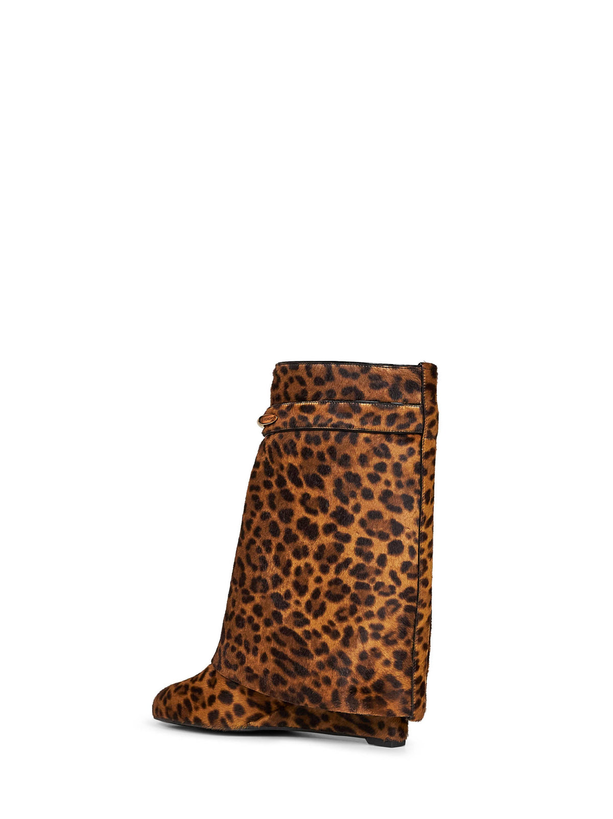 Givenchy Women Leopard Pony-Effect Leather Shark Pinch Ankle Boots <Br/> GIVENCHY