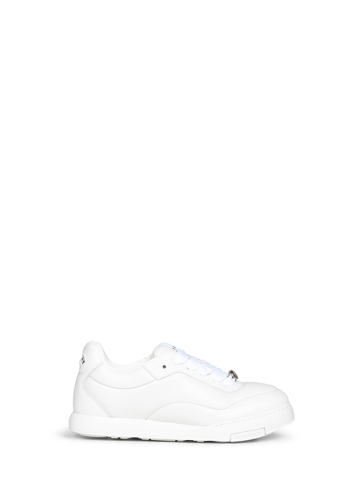 Givenchy Men White Nappa Leather Givenchy Puffy Yard Sneakers GIVENCHY