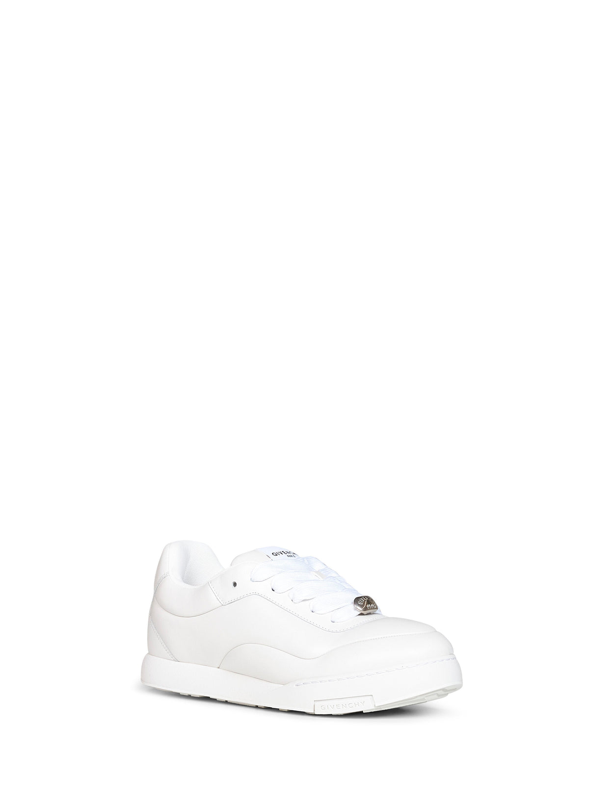 Givenchy Men White Nappa Leather Givenchy Puffy Yard Sneakers GIVENCHY