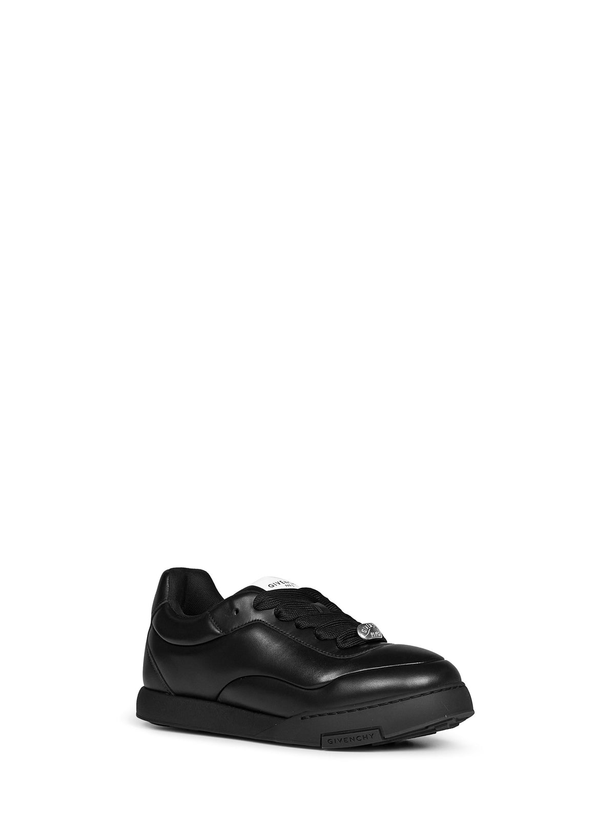 Givenchy Men Black Nappa Leather Givenchy Puffy Yard Sneakers GIVENCHY