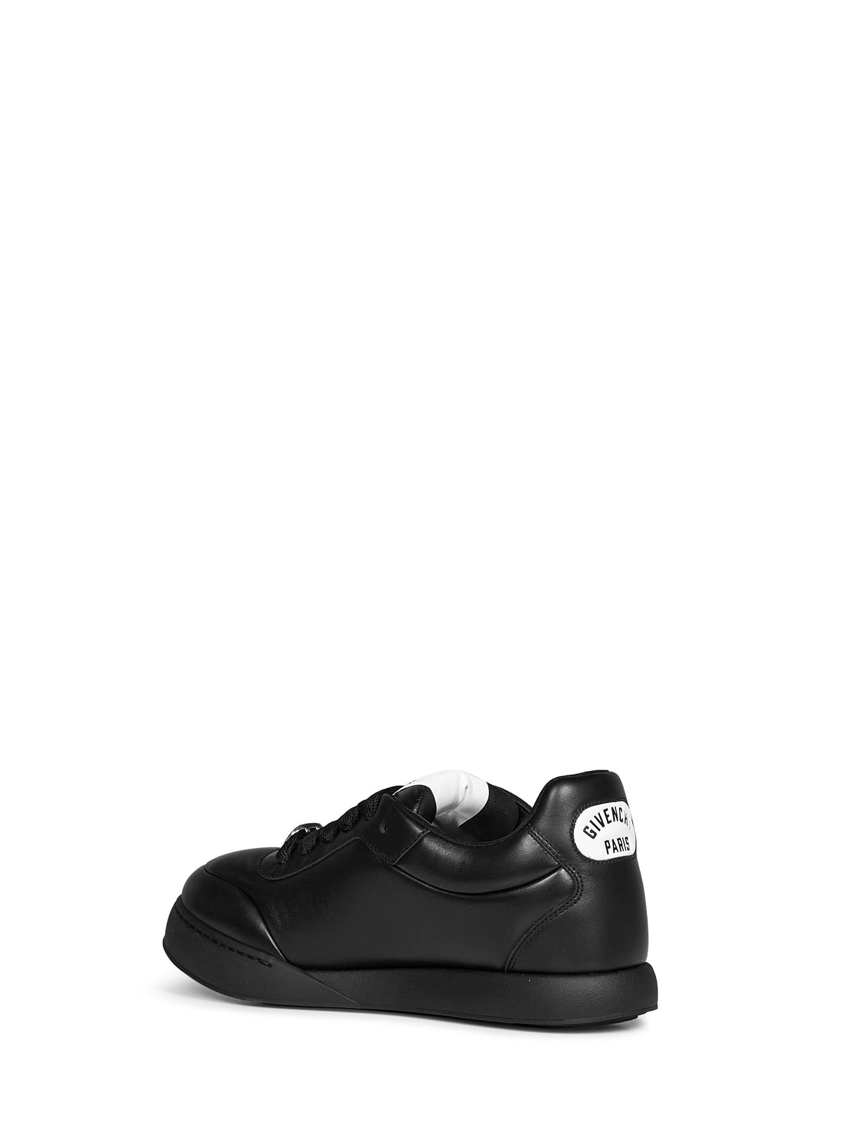 Givenchy Men Black Nappa Leather Givenchy Puffy Yard Sneakers GIVENCHY