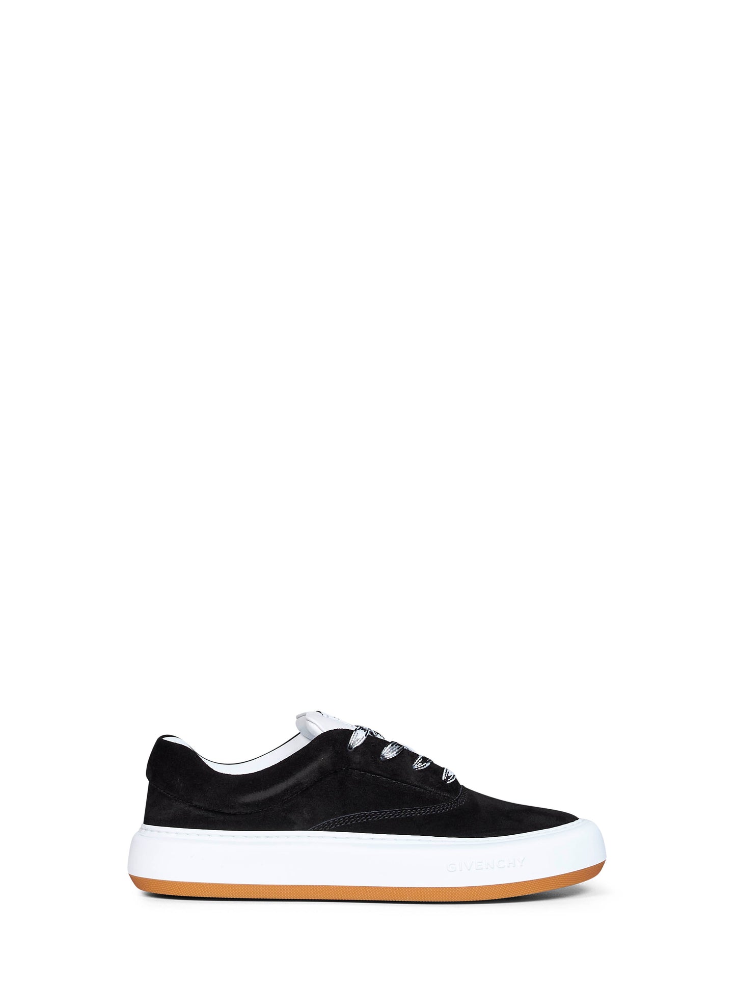 Givenchy Men Black Suede New City Sneakers GIVENCHY