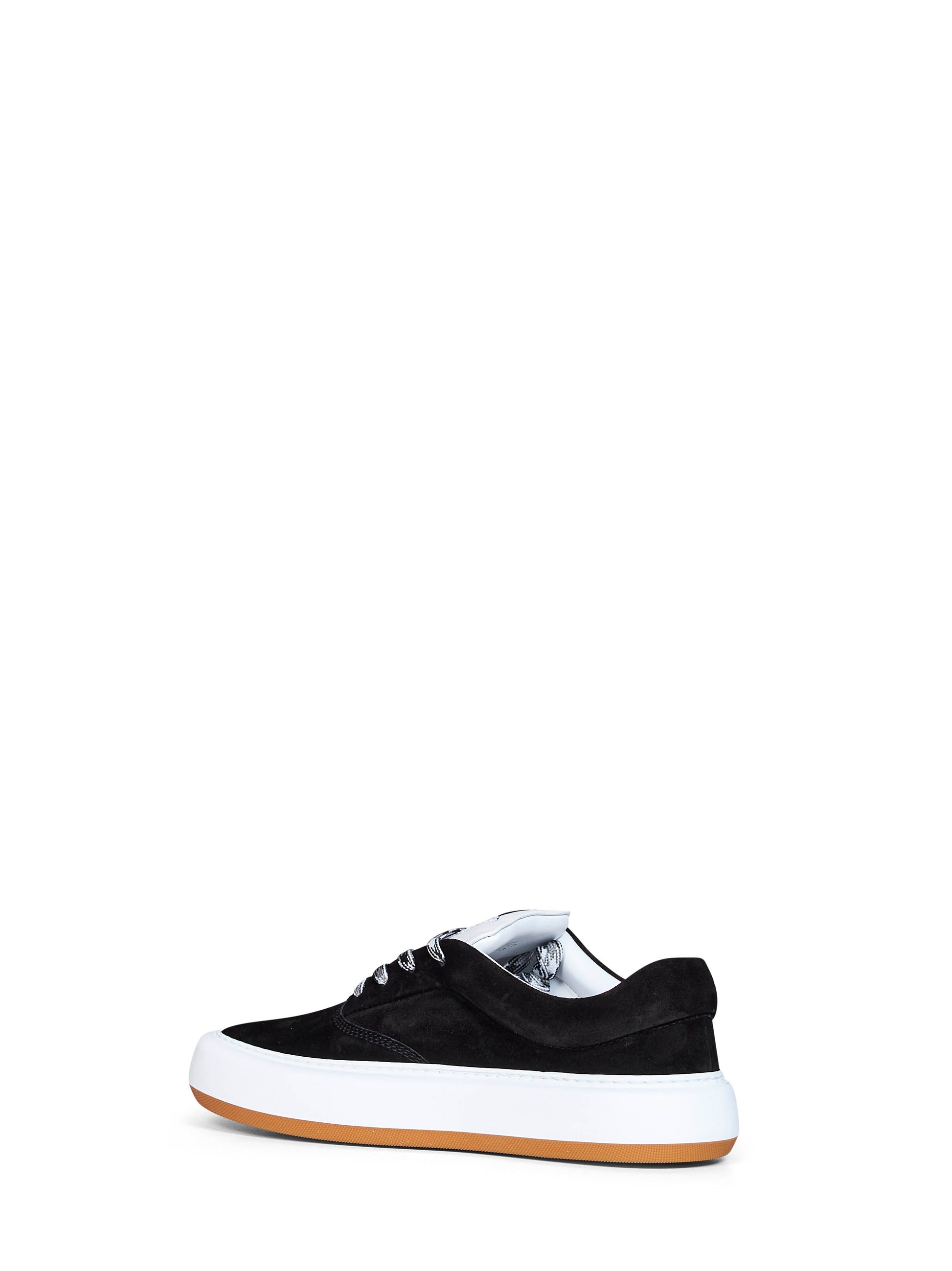 Givenchy Men Black Suede New City Sneakers GIVENCHY