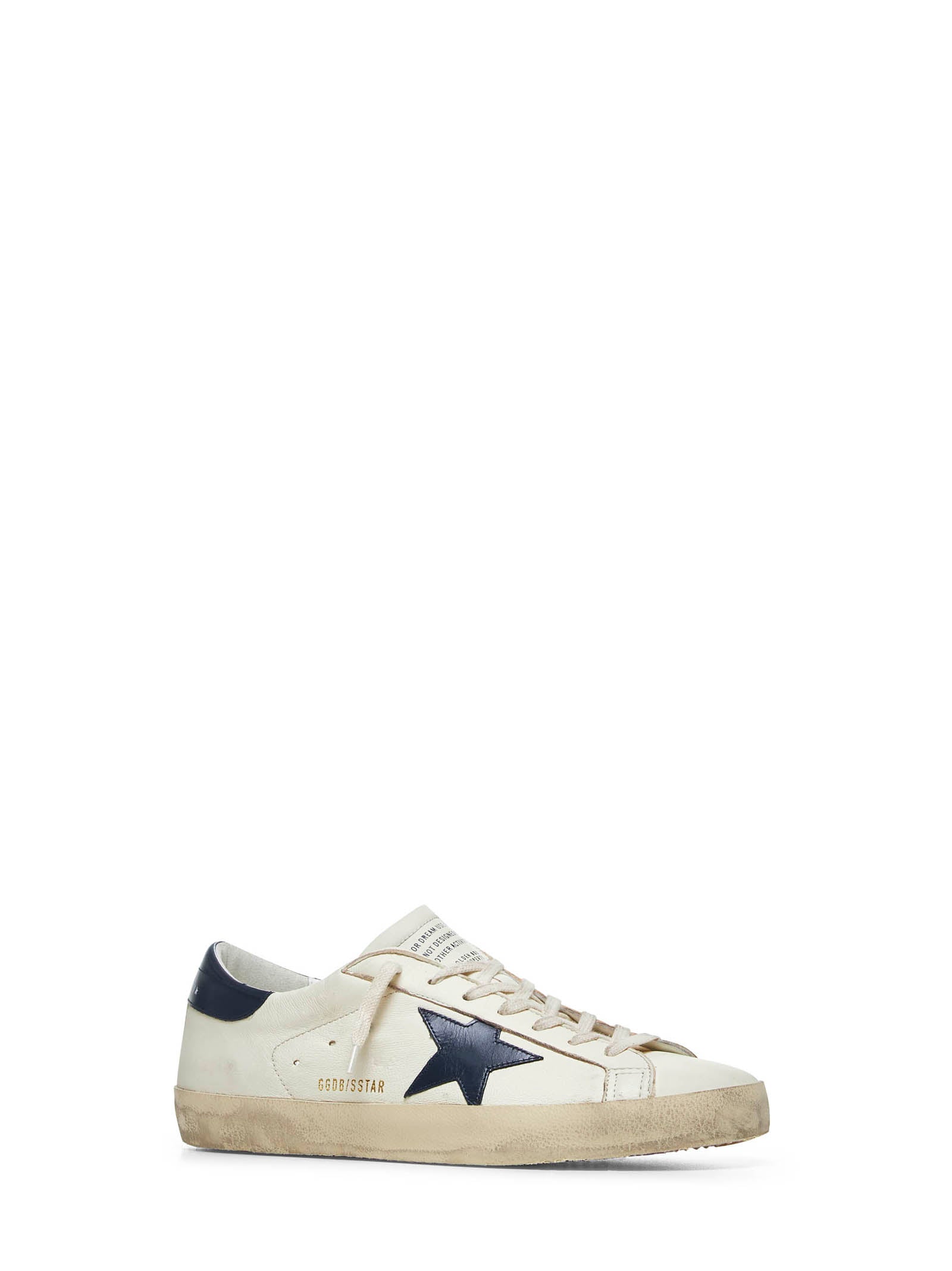 Golden Goose Men Ivory Super-Star Sneakers GOLDEN GOOSE