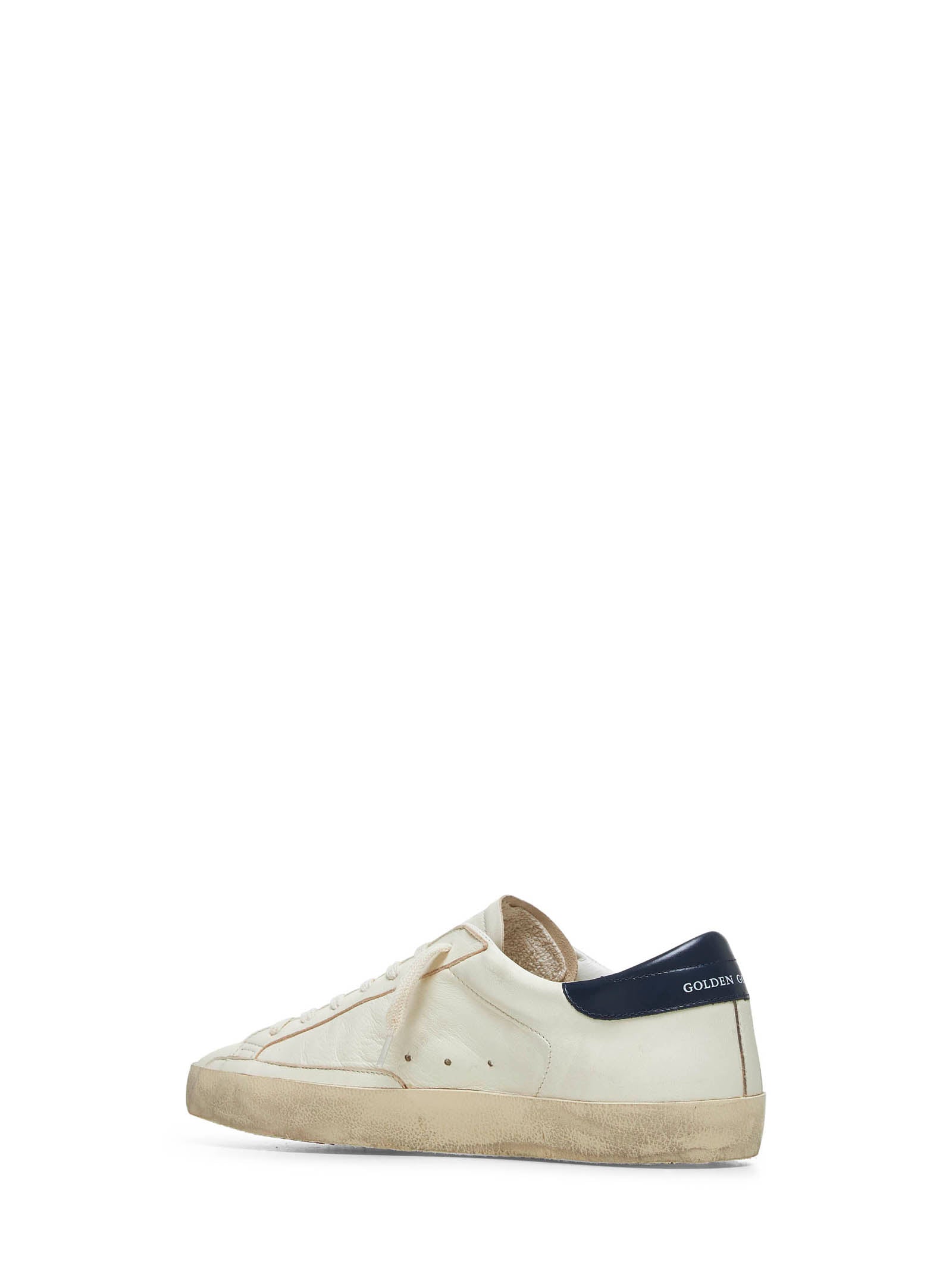 Golden Goose Men Ivory Super-Star Sneakers GOLDEN GOOSE