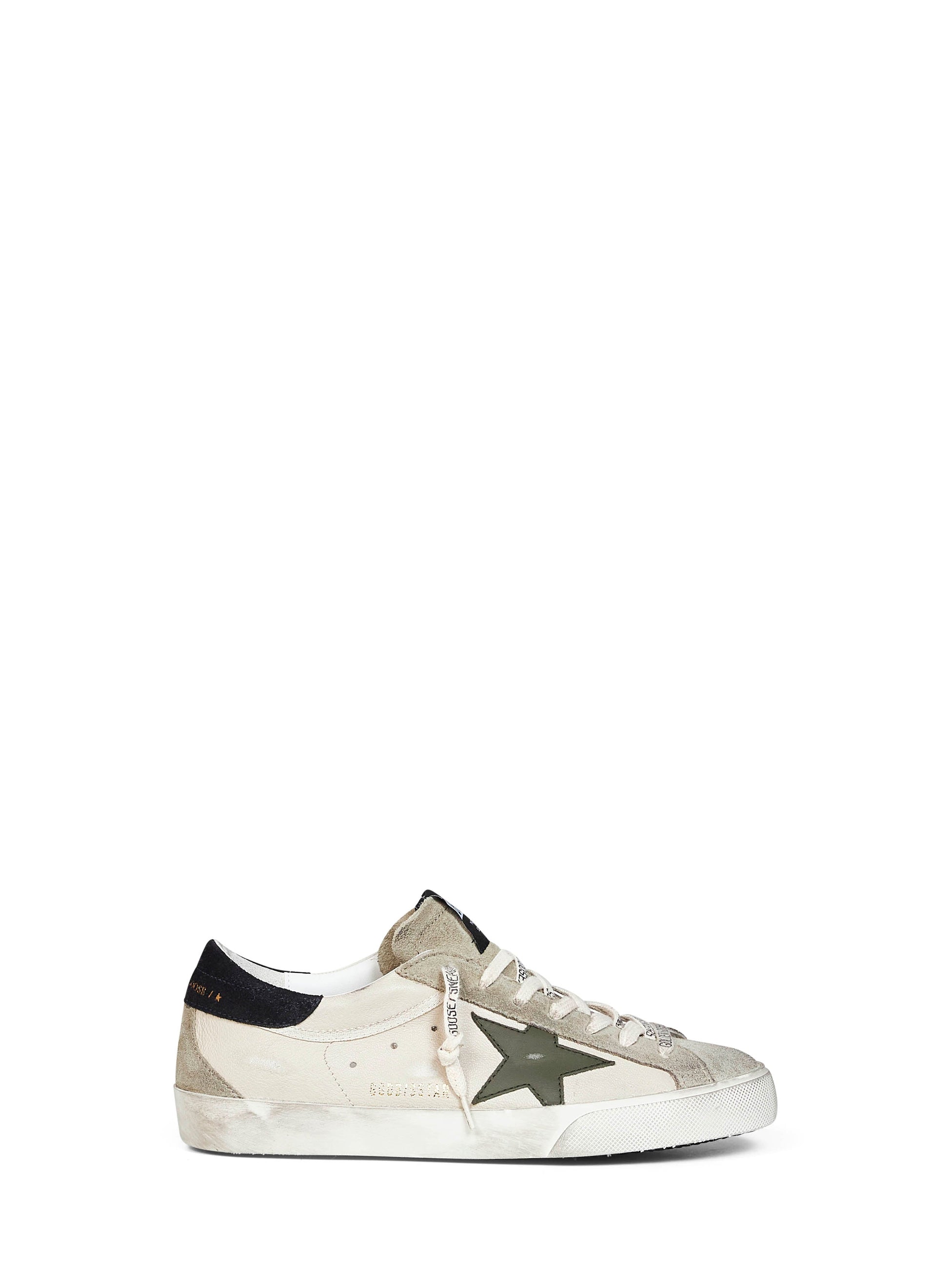Golden Goose Men Cream Super-Star Sneakers GOLDEN GOOSE