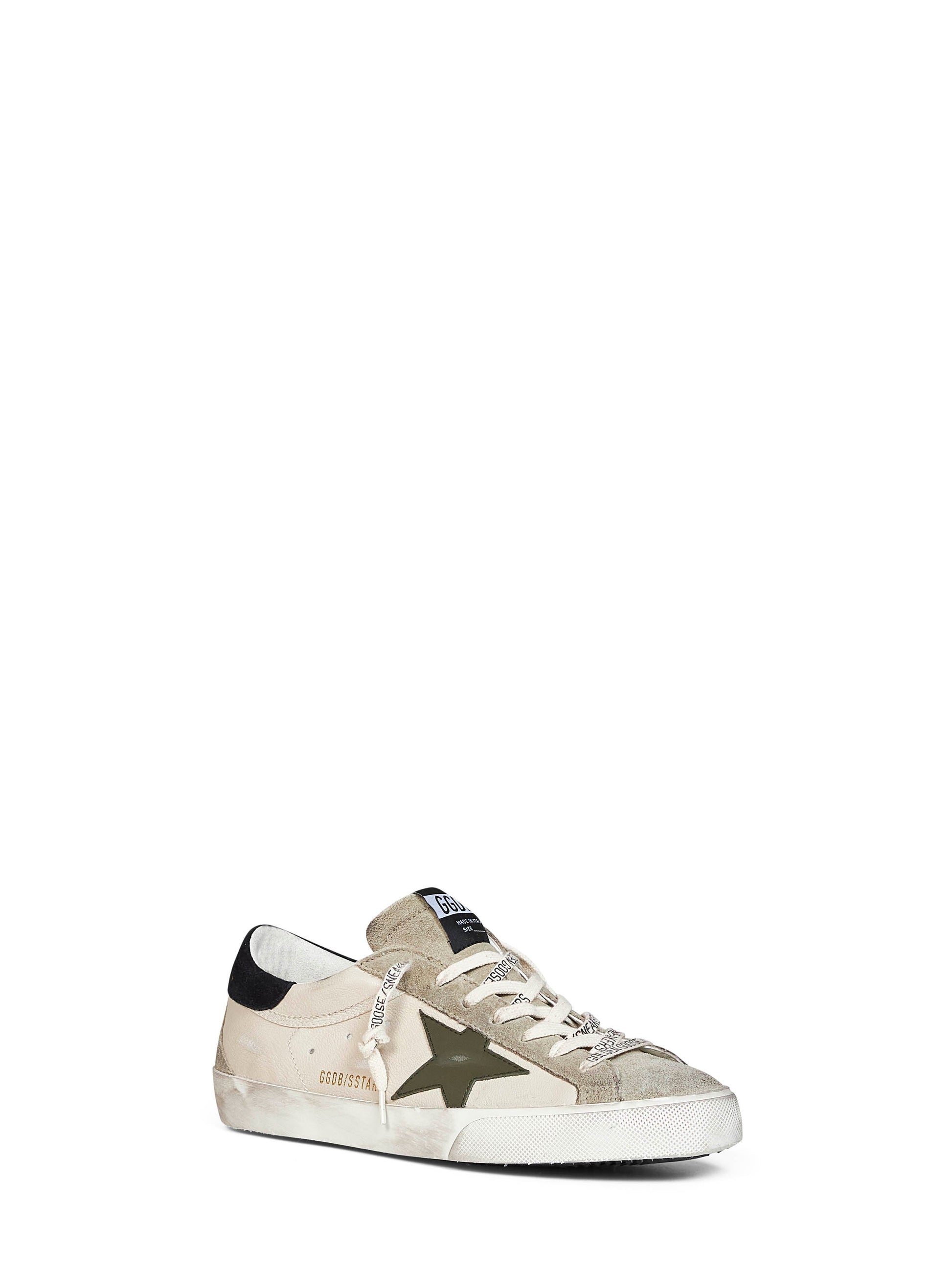 Golden Goose Men Cream Super-Star Sneakers GOLDEN GOOSE