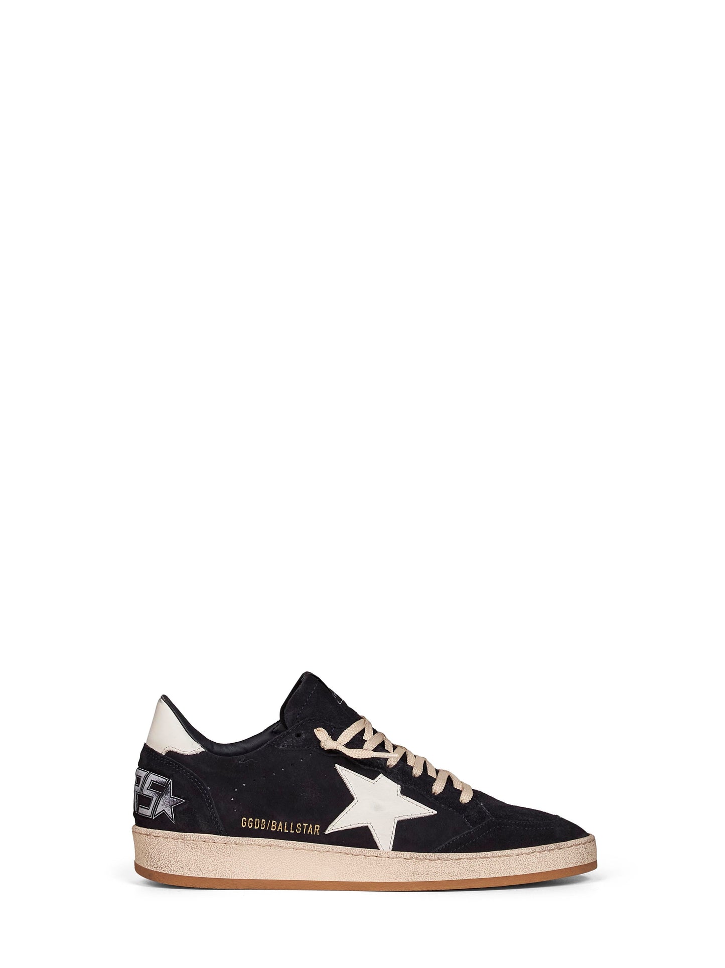 Golden Goose Men Dark Blue Suede Ball Star Sneakers GOLDEN GOOSE