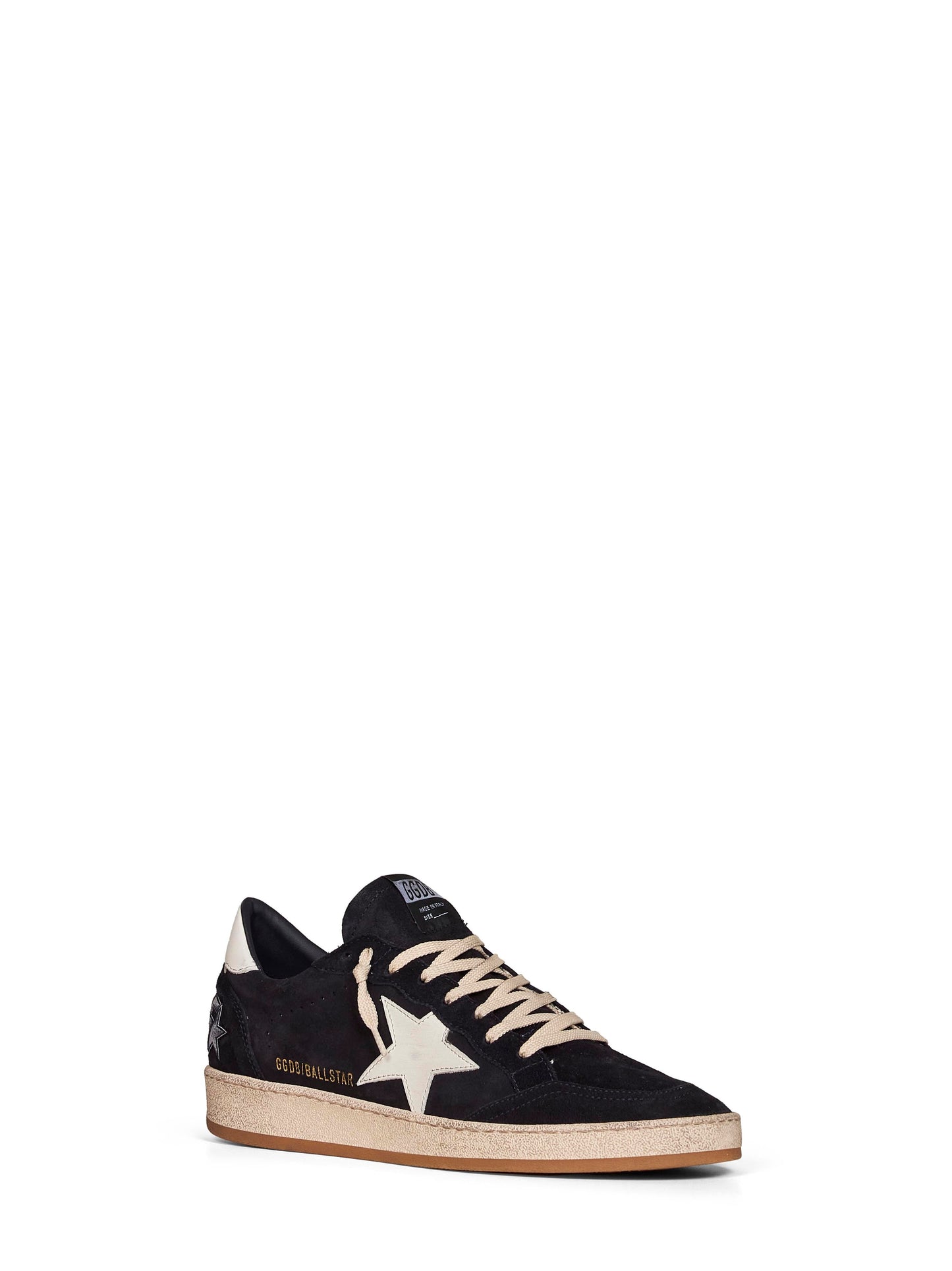 Golden Goose Men Dark Blue Suede Ball Star Sneakers GOLDEN GOOSE