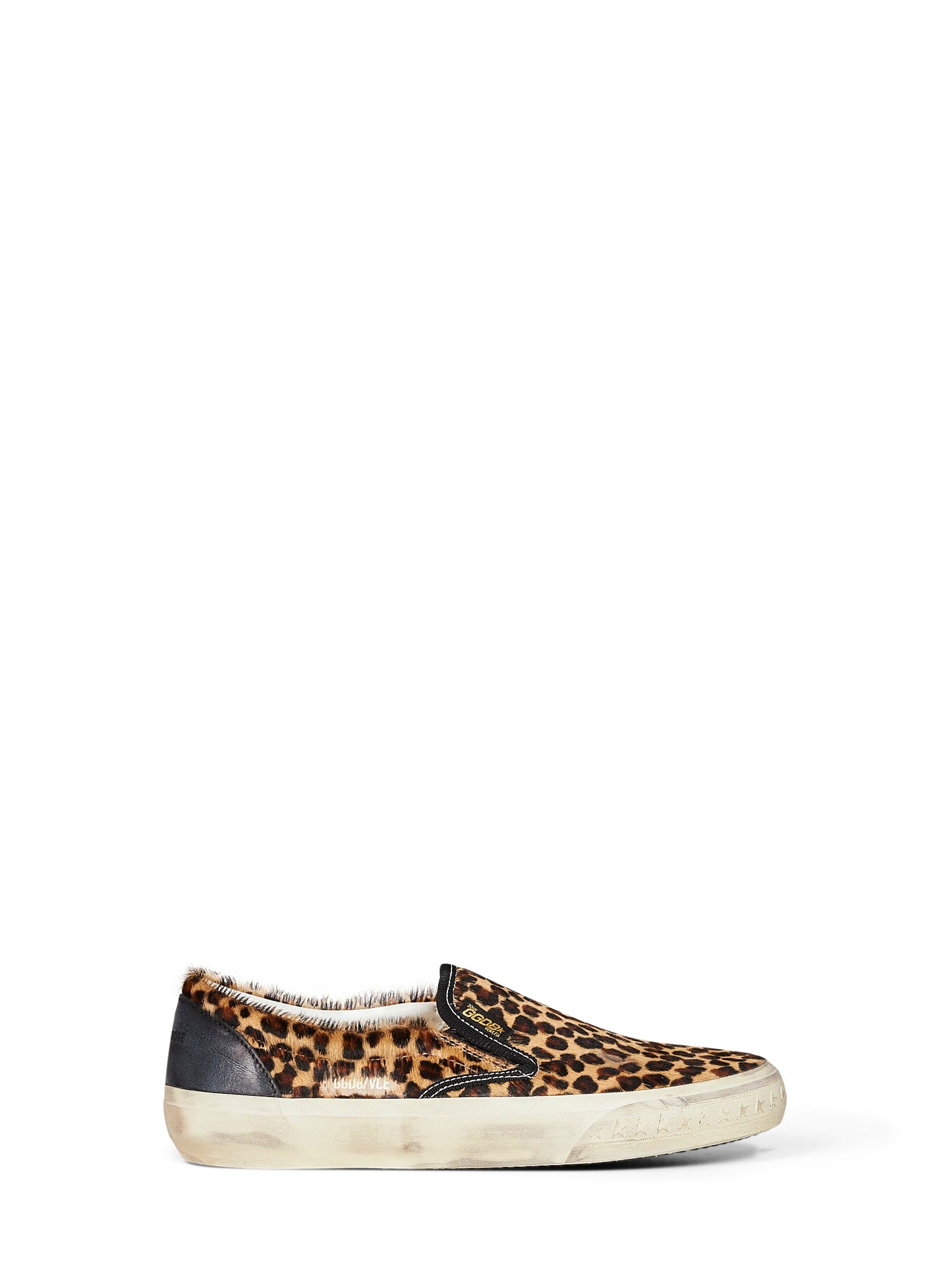 Golden Goose Men Leopard-Print Calf Hair Vce Penstar Sneakers GOLDEN GOOSE
