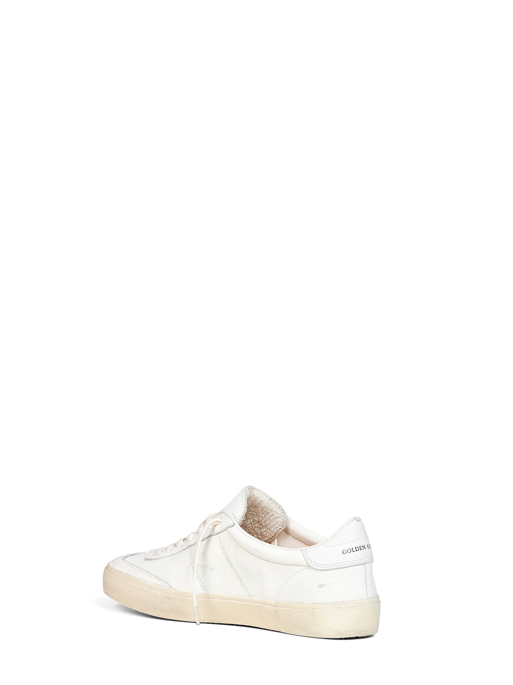 Golden Goose Men White Nappa Leather Soul Star Sneakers GOLDEN GOOSE
