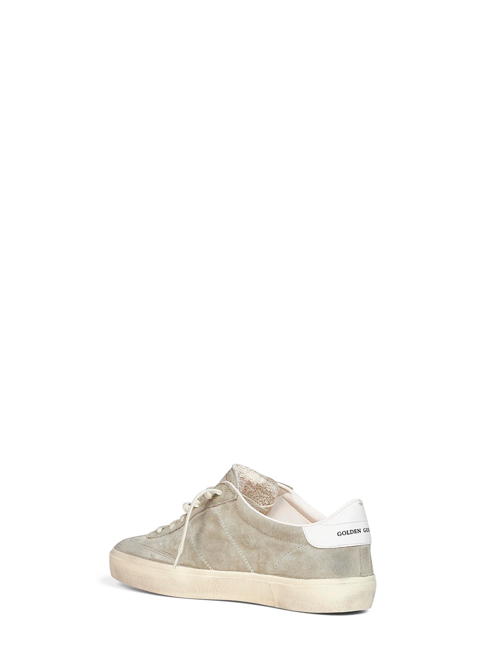Golden Goose Men Taupe Suede Soul Star Sneakers GOLDEN GOOSE