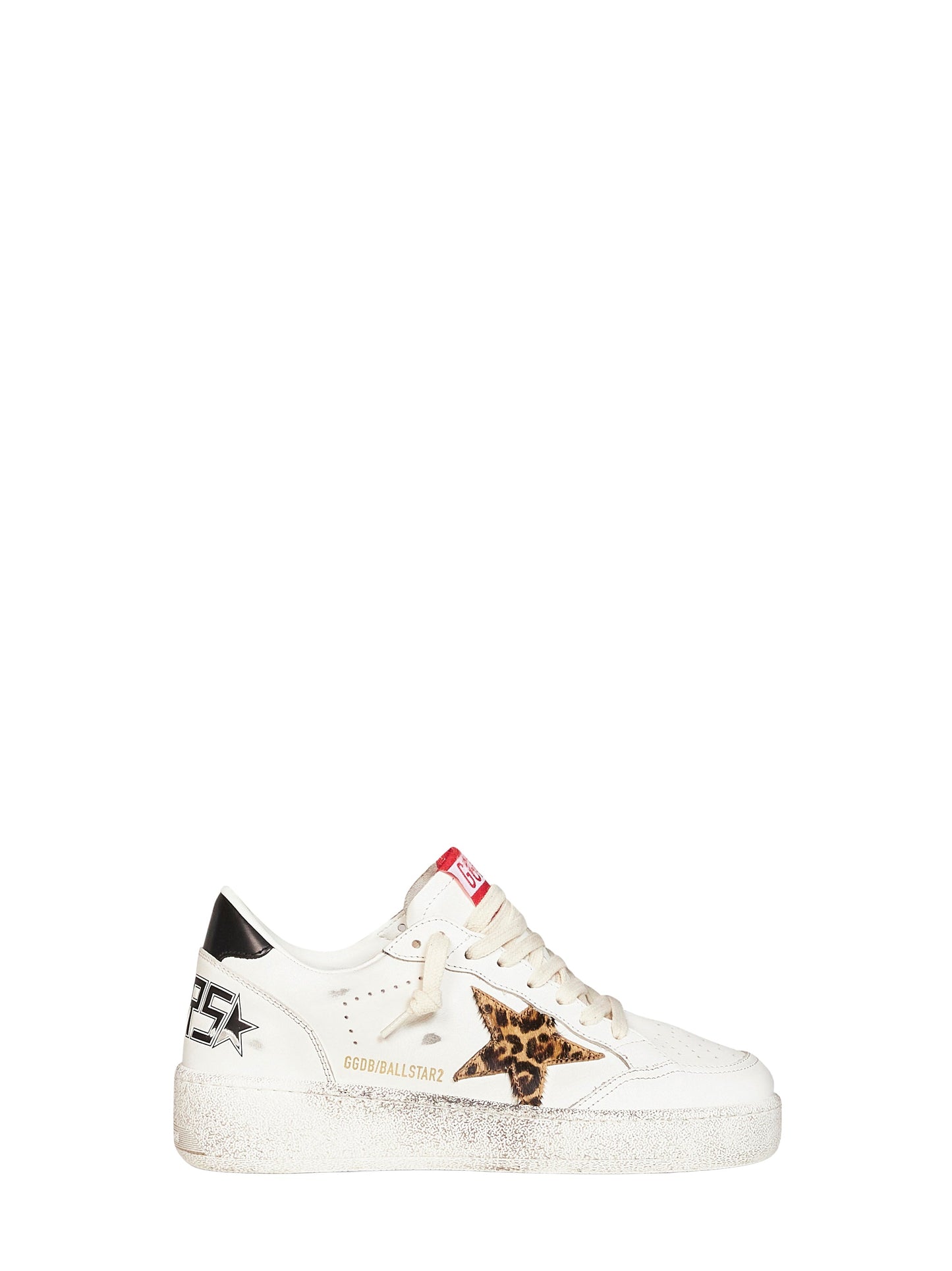 Golden Goose Women White Leather Ball Star Sneakers GOLDEN GOOSE