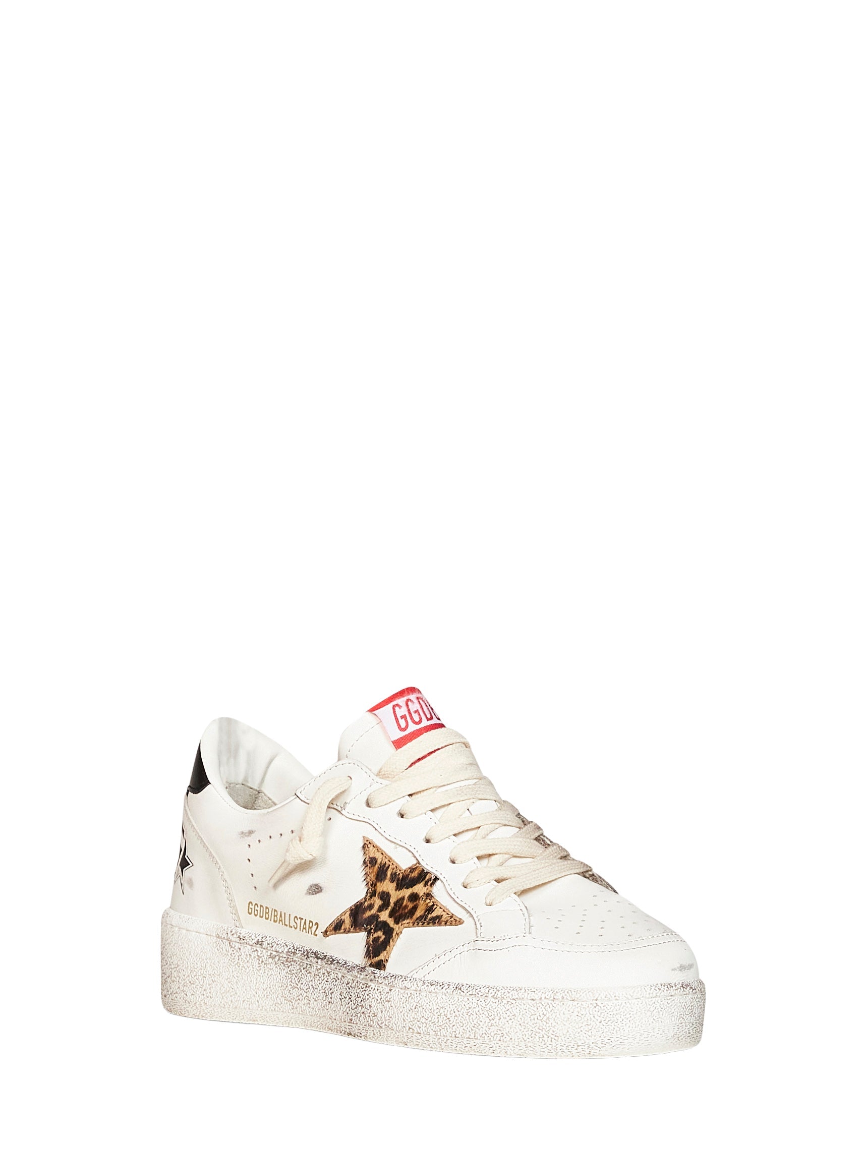 Golden Goose Women White Leather Ball Star Sneakers GOLDEN GOOSE