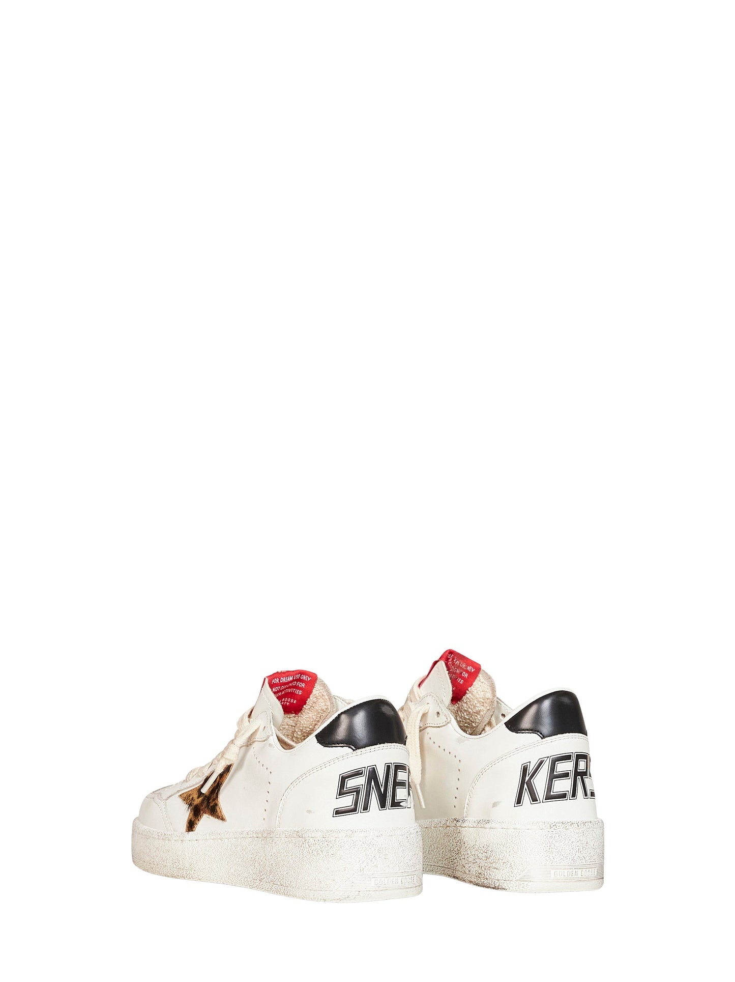 Golden Goose Women White Leather Ball Star Sneakers GOLDEN GOOSE